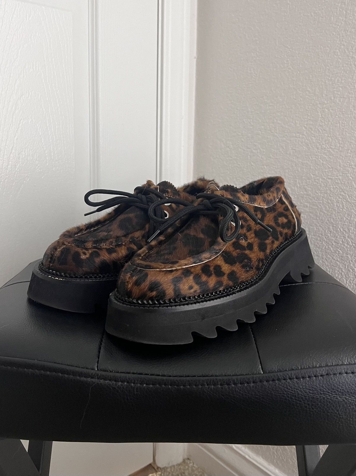 AMI AMI creeper shoes in cheetah Size US 8.5 / EU 41-42 - 1 Thumbnail