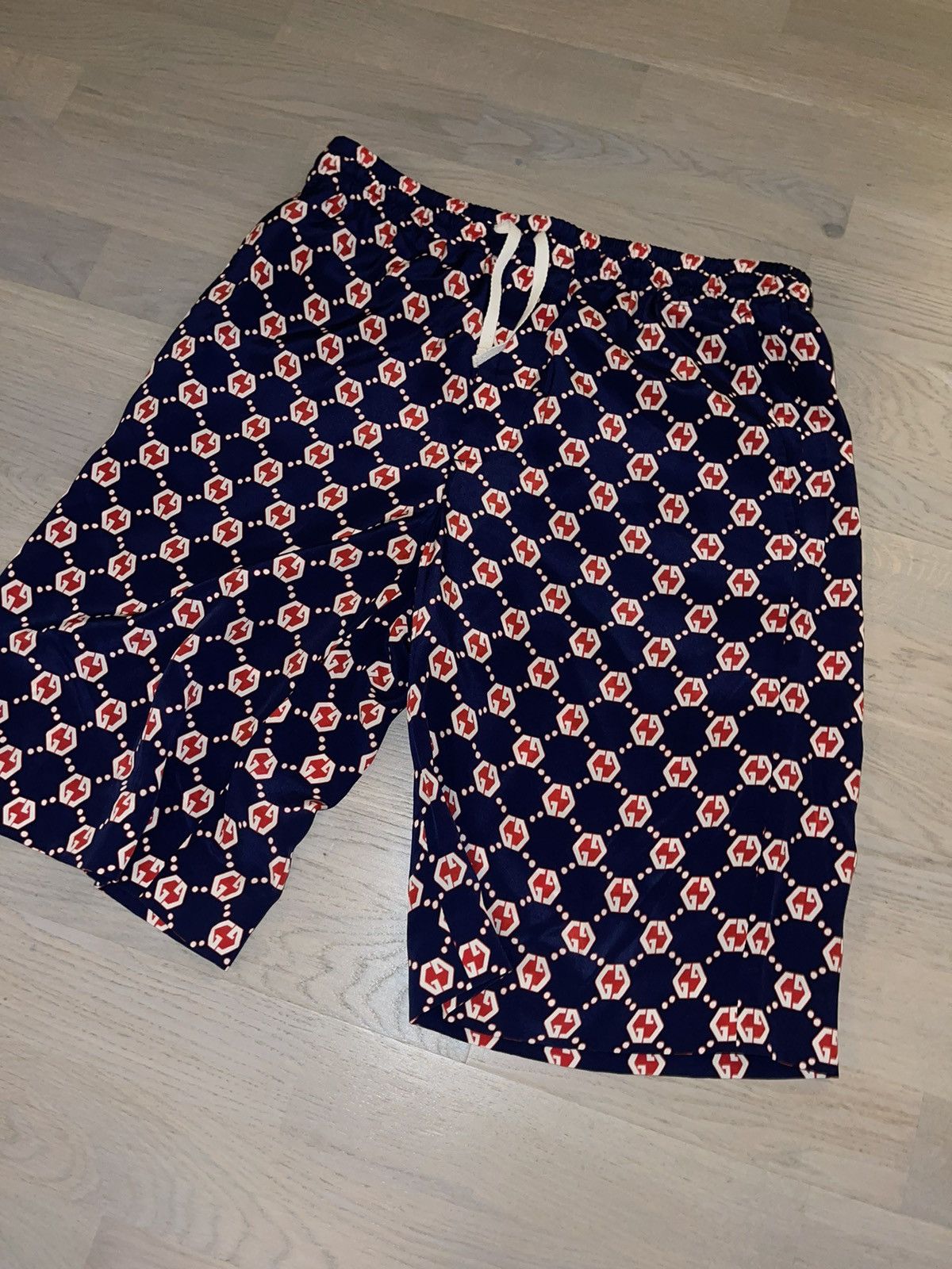 image of Gucci Shorts See Real Sizes In Photos Shown By Tape Measure in Bad Ass, Men's (Size 31)