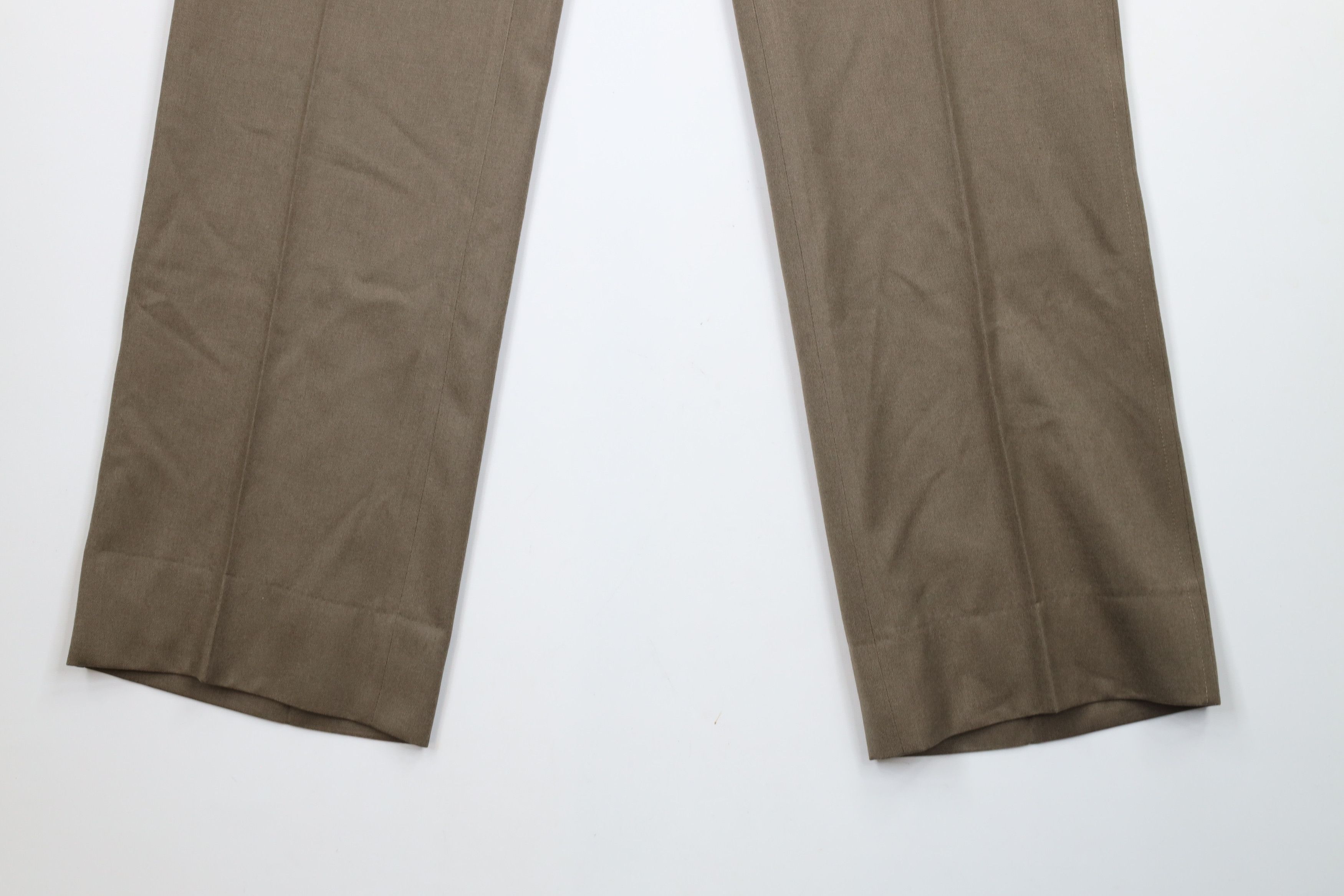 Vintage Vintage 70s Streetwear Wide Leg Chino Pants Trousers Italy Size US 38 / EU 54 - 4 Thumbnail