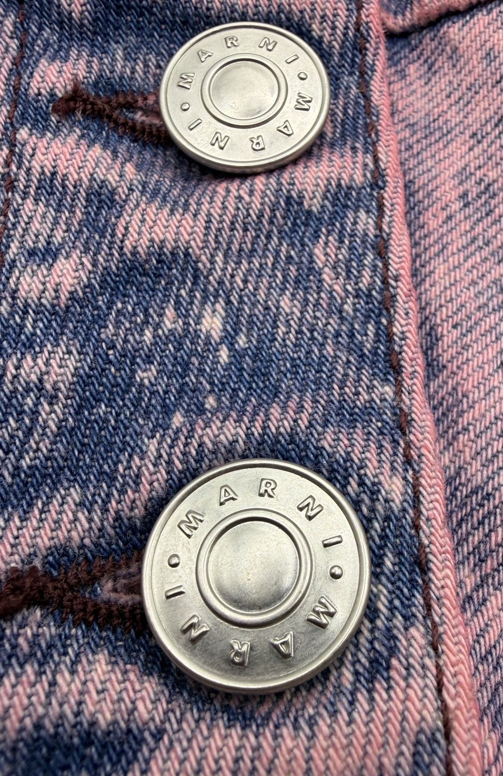 Marni Marni Pink Paneled Denim Tank top Size S / US 4 / IT 40 - 12 Thumbnail