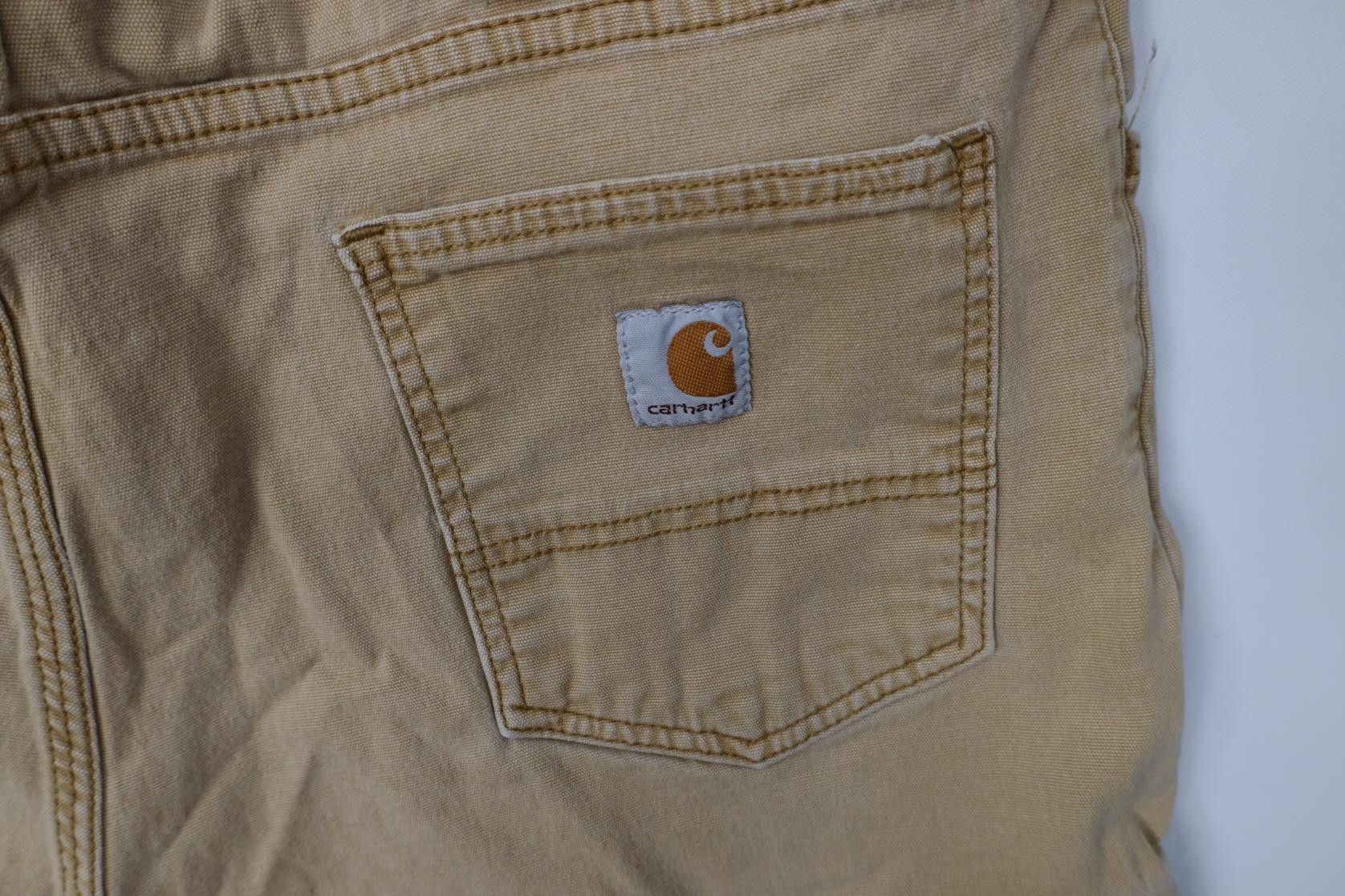 Carhartt Vintage Y2K Carhartt Fit Canvas Wide Leg Dungaree Pants Size US 42 / EU 58 - 12 Thumbnail