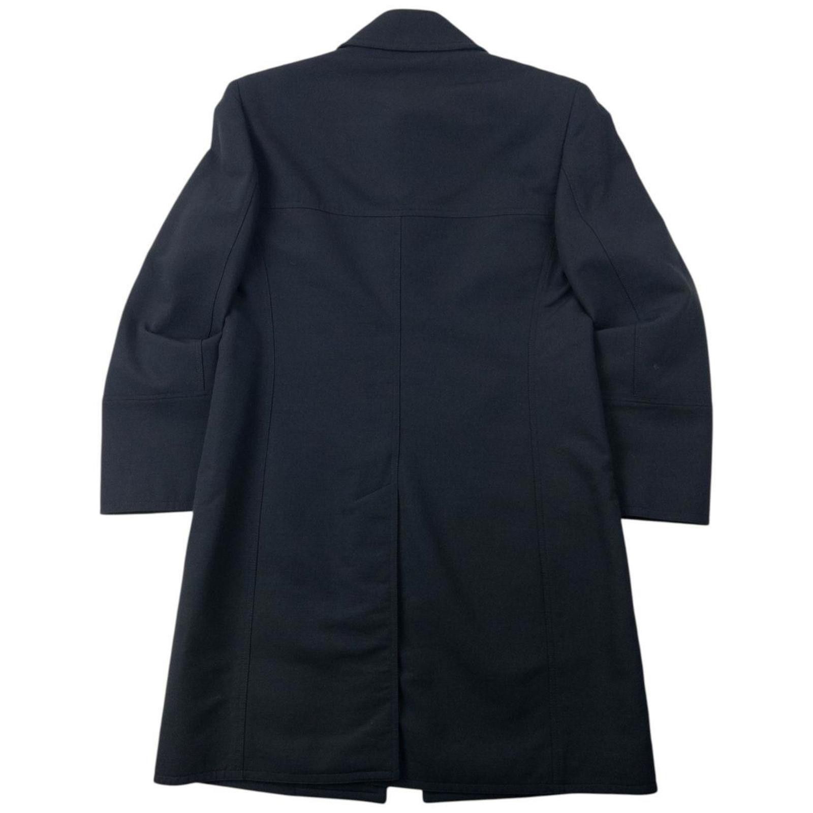 Gucci Vintage 90s Gucci By Tom Ford Zip Up Longline Jacket Size M Size US M / EU 48-50 / 2 - 2 Thumbnail