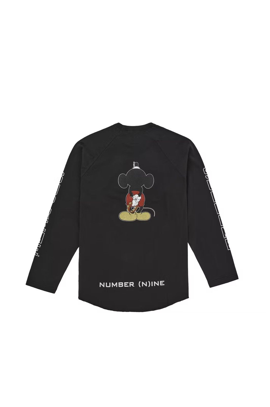 Number (N)ine × Supreme Supreme x Number (N)ine Mikey Raglan L/S Top Size US M / EU 48-50 / 2 - 2 Thumbnail