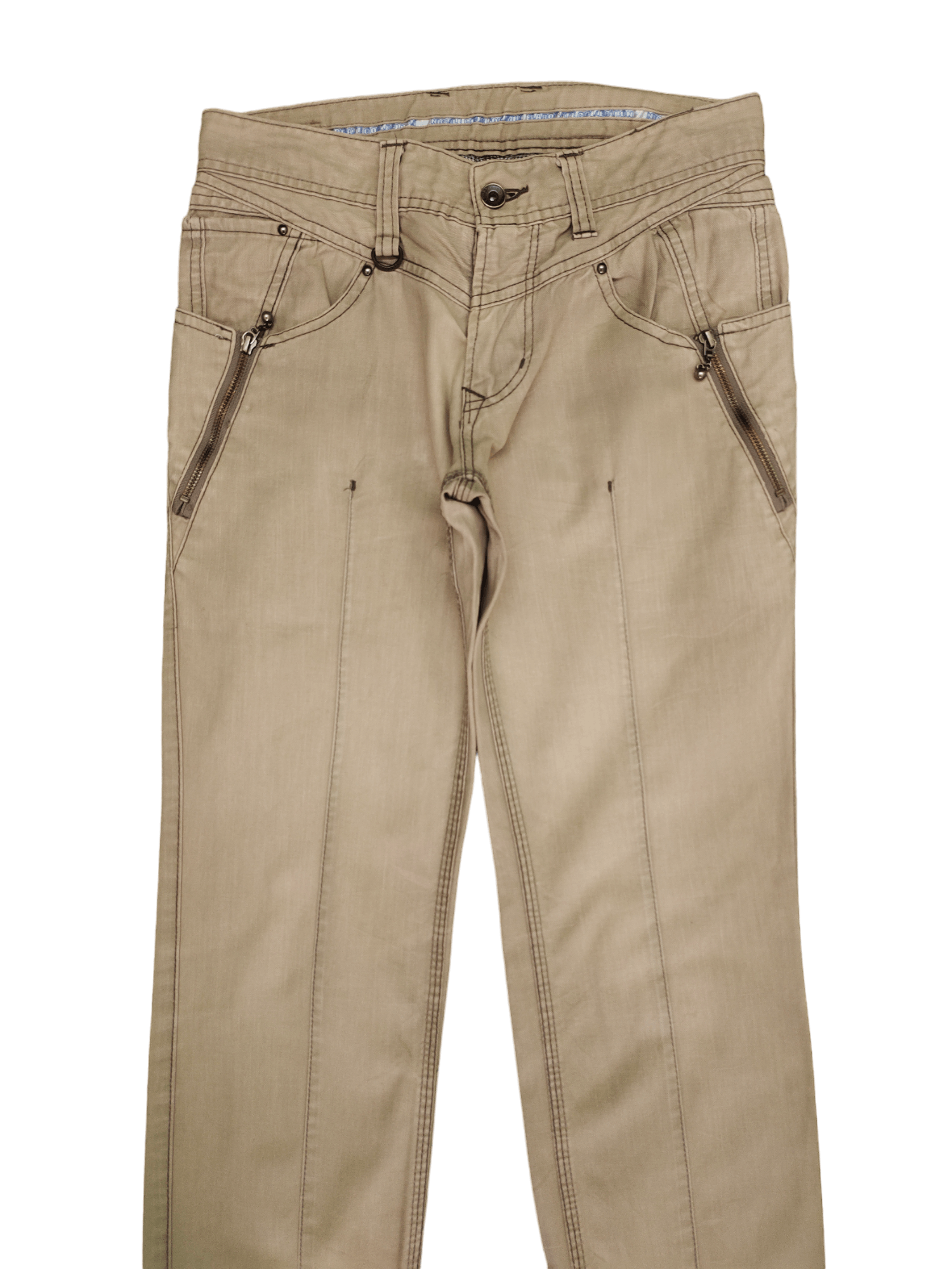 Comme des Garcons × Undercover Vintage Y2k Nicole Club For Men Distress Denim Pants Size US 30 / EU 46 - 2 Thumbnail