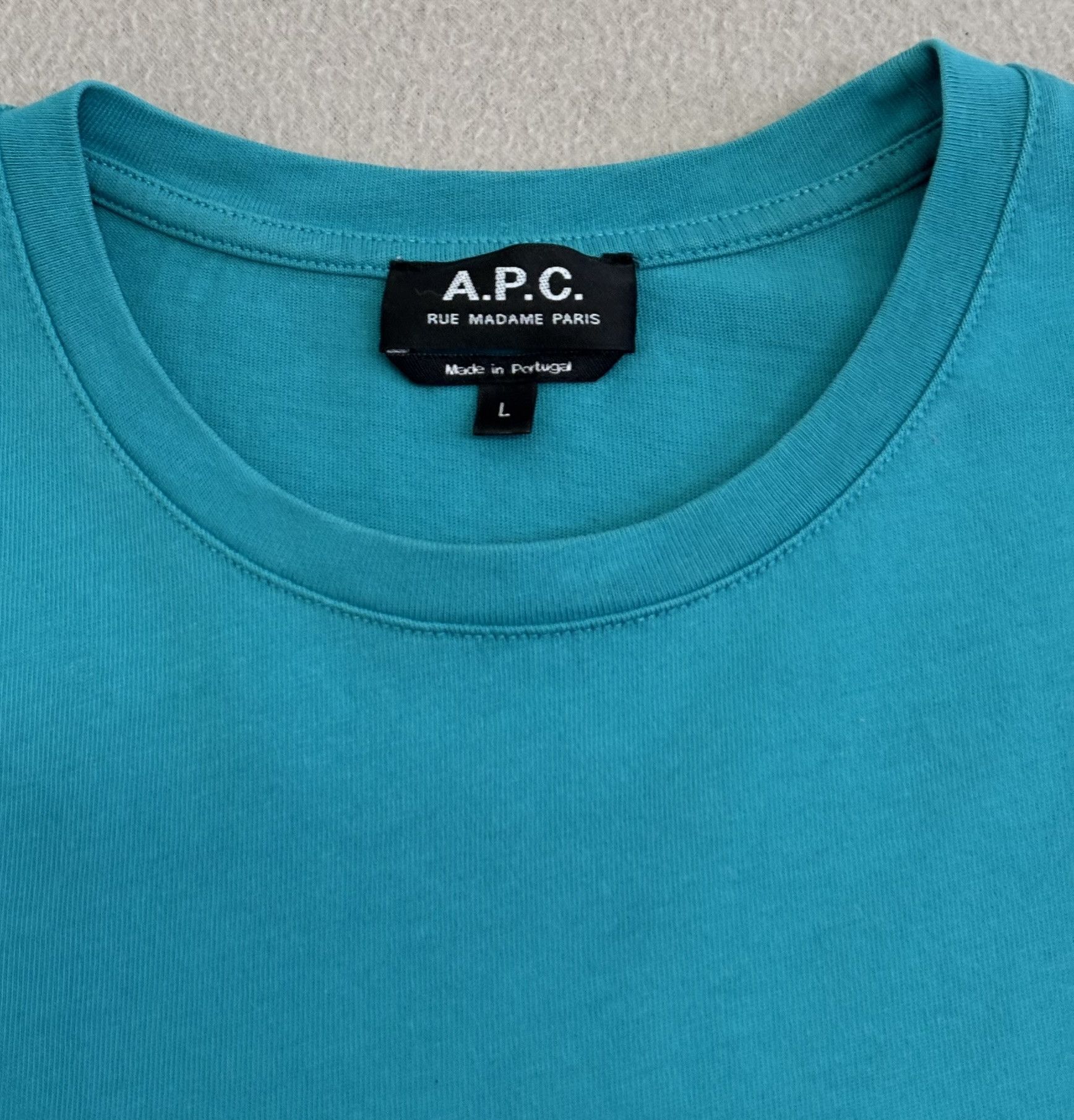 A.P.C. A.P.C Rue Madame Paris T-shirt Large Size US L / EU 52-54 / 3 - 12 Thumbnail