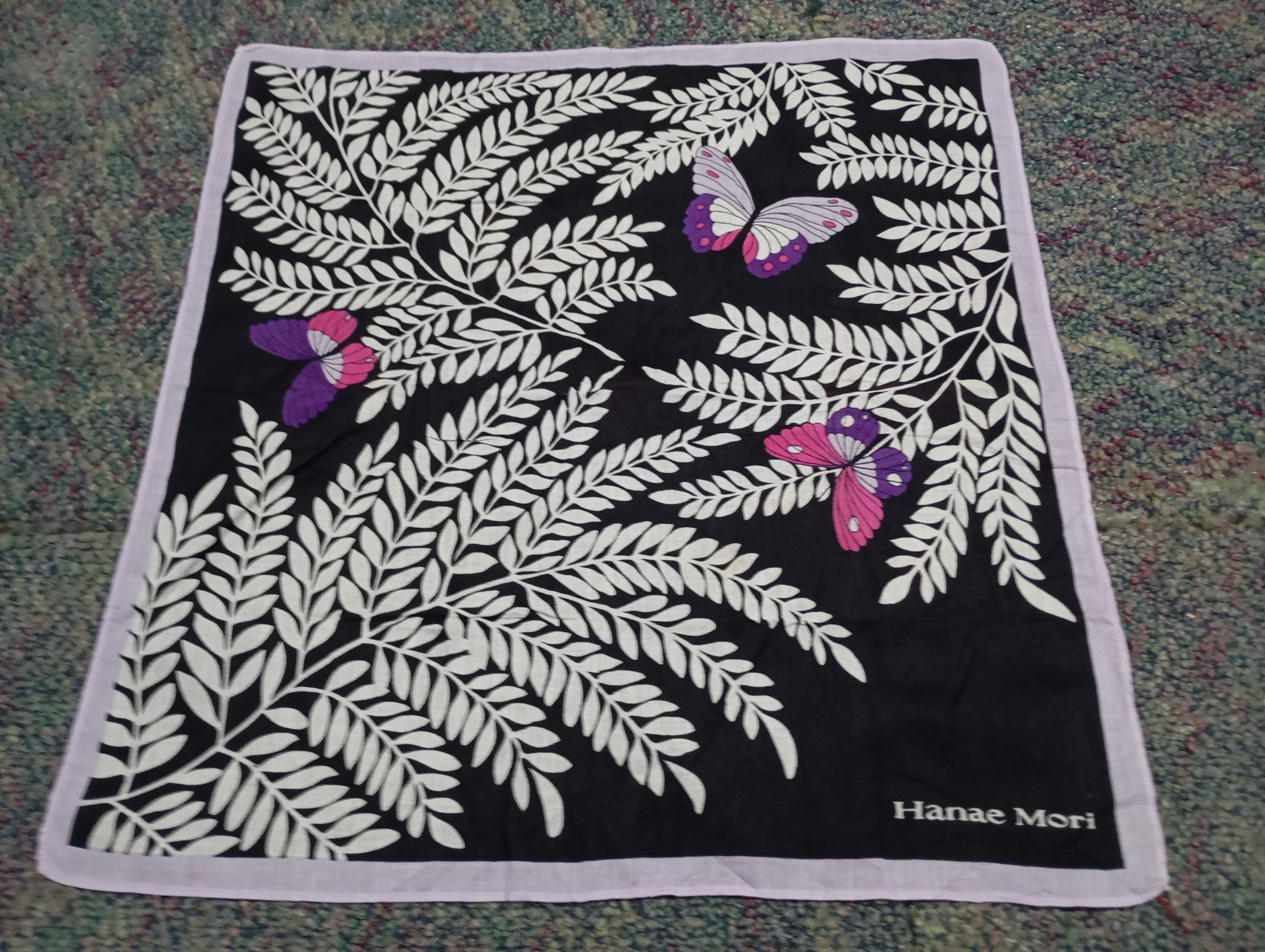 Hanae Mori Hanae Mori Handkerchief Pocketsquare Size ONE SIZE - 1 Thumbnail