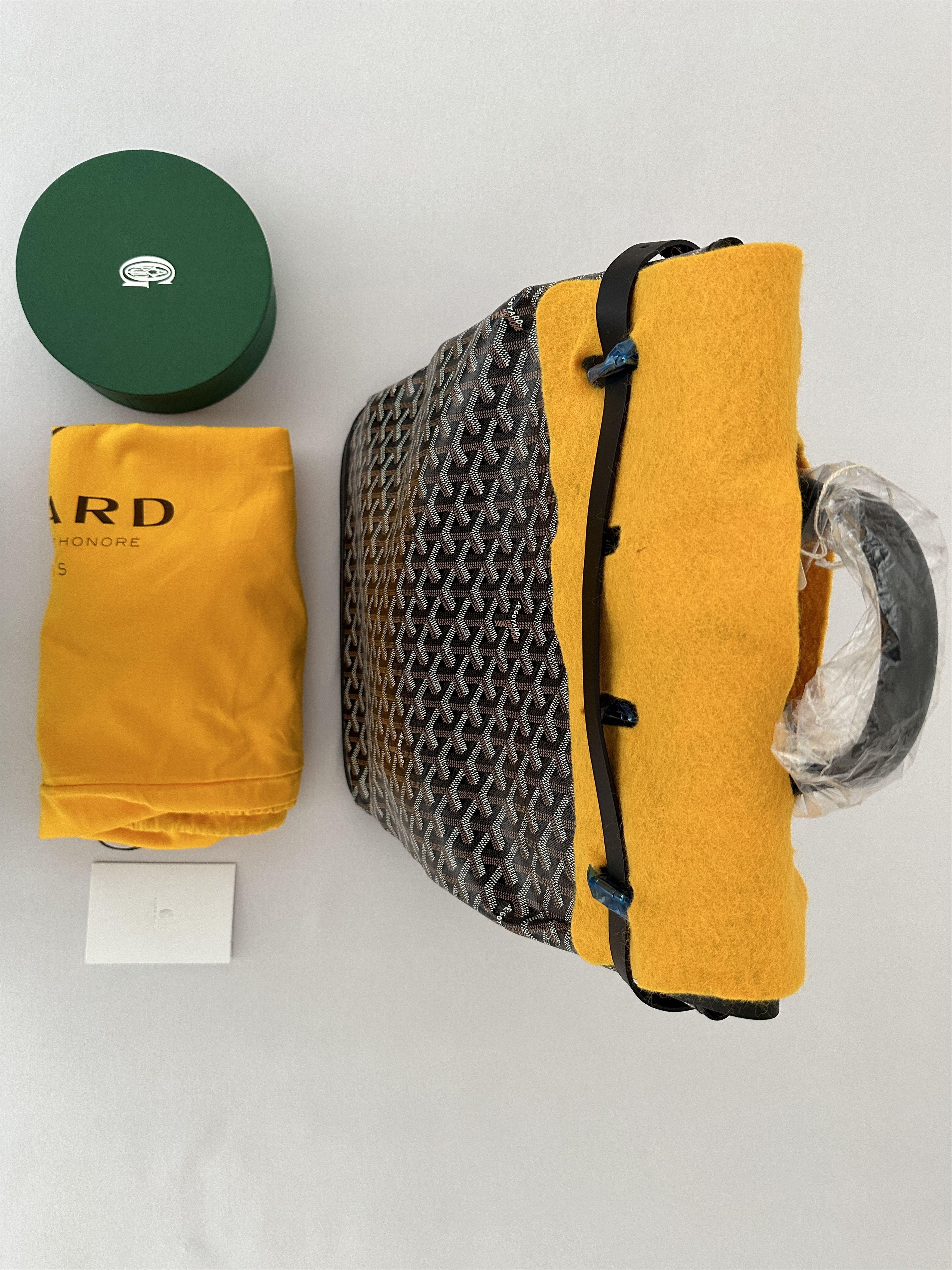 Goyard Steamer PM Bag Black/Black Size ONE SIZE - 8 Thumbnail