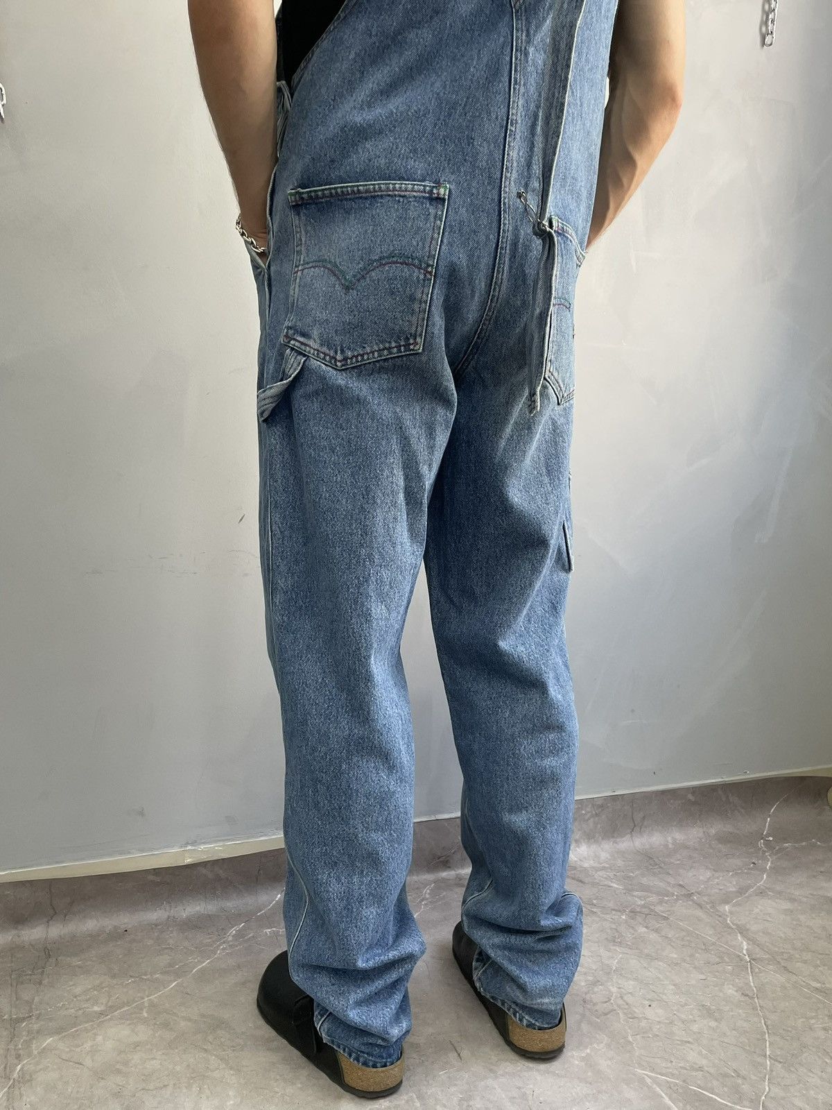 Levi's Rare denim 90s Levis retro overalls denim jeans y2k Size US 34 / EU 50 - 10 Thumbnail