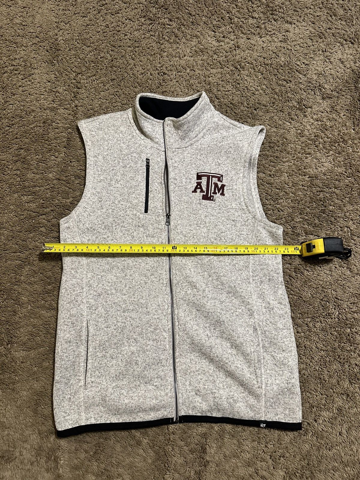NCAA × Vintage Vintage NCAA Texas A&M Aggies sweater vest 90s size XL Size US XL / EU 56 / 4 - 4 Thumbnail