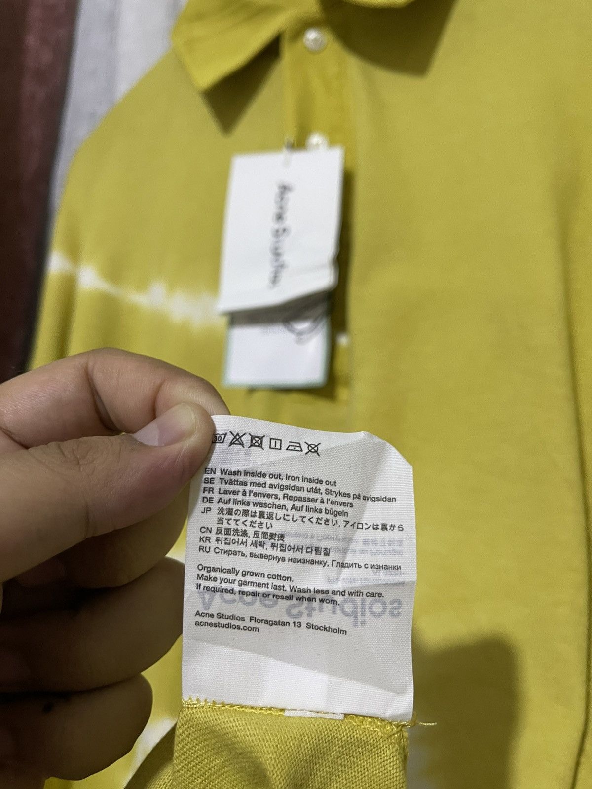 Acne Studios ACNE STUDIOS LONG SLEEVE YELLOW MULT COLOUR NEW WITH TAG Size M / US 6-8 / IT 42-44 - 17 Thumbnail