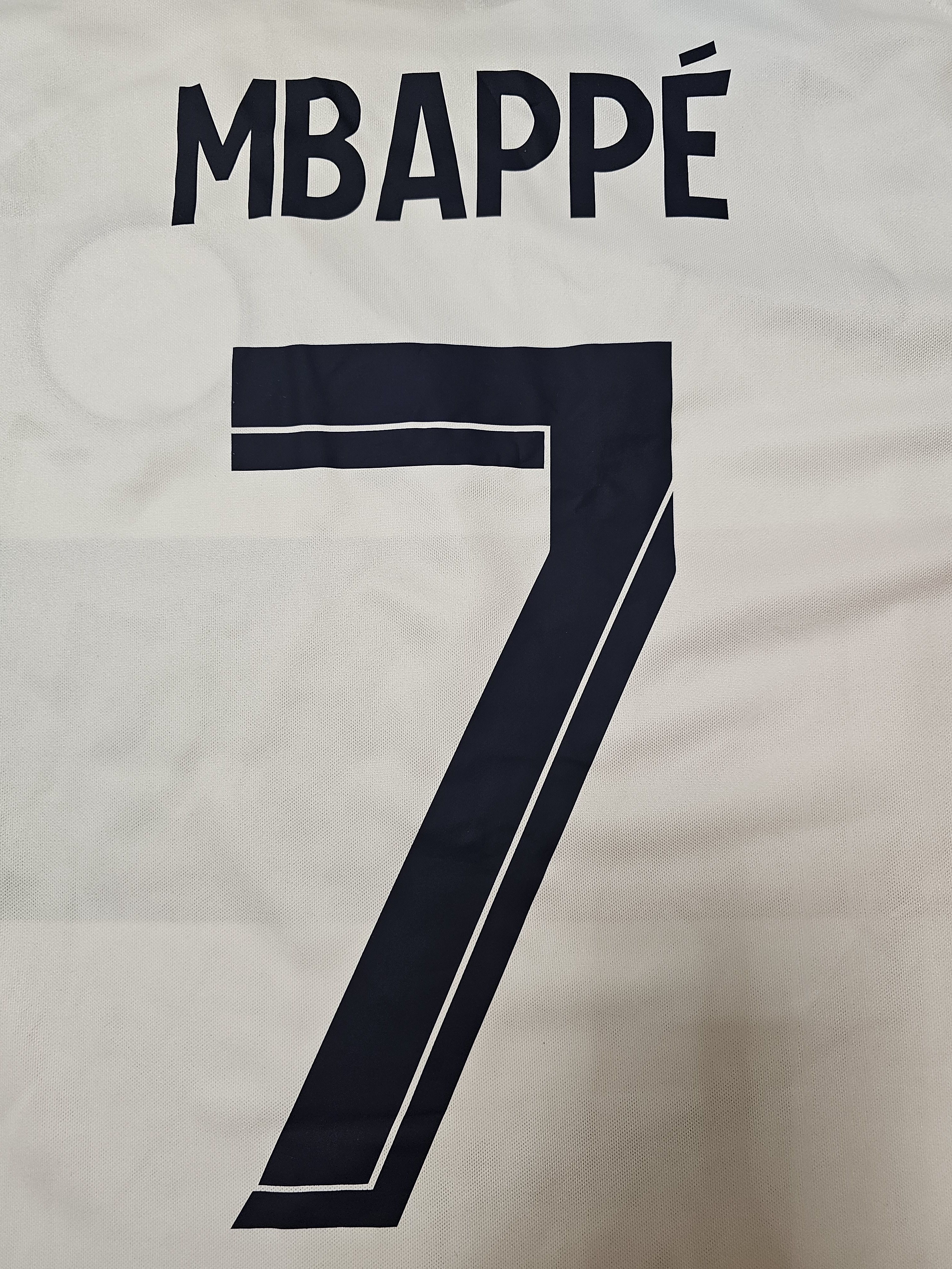 All Sport PSG PARIS SAINT-GERMAIN 2024 MBAPPE FOOTBALL SOCCER JERSEY Size US XL / EU 56 / 4 - 6 Thumbnail