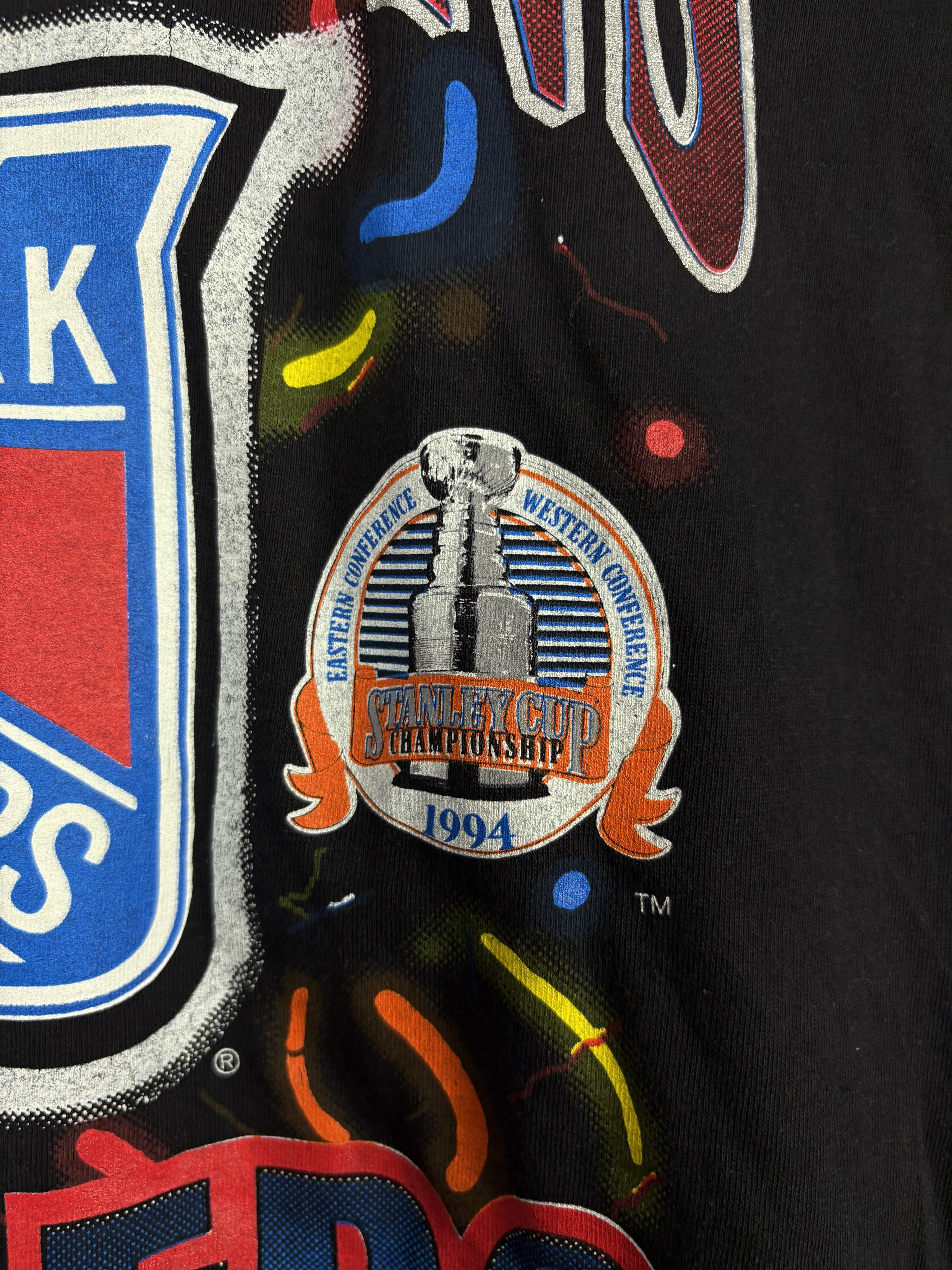 NHL Bulletin Athletic New York Rangers 1994 Stanley Cup Tee Size US XXL / EU 58 / 5 - 5 Thumbnail