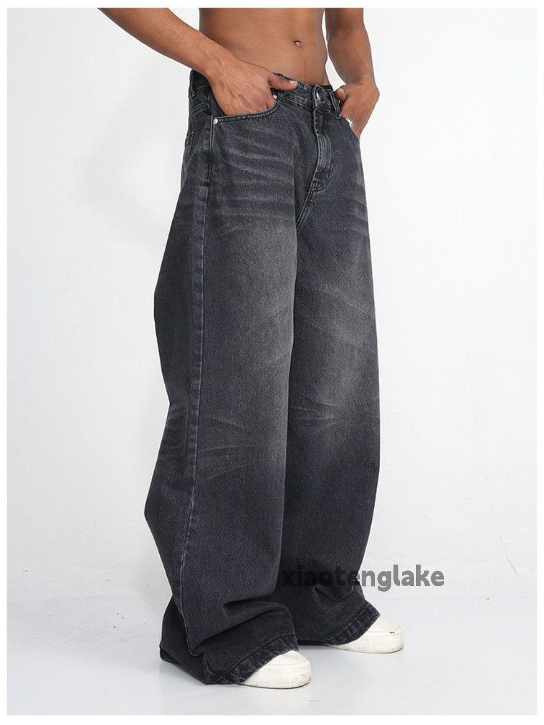 Jean × Vintage washed faded cleanfit yuppie bootcut flared y2k jeans Size US 32 / EU 48 - 5 Thumbnail