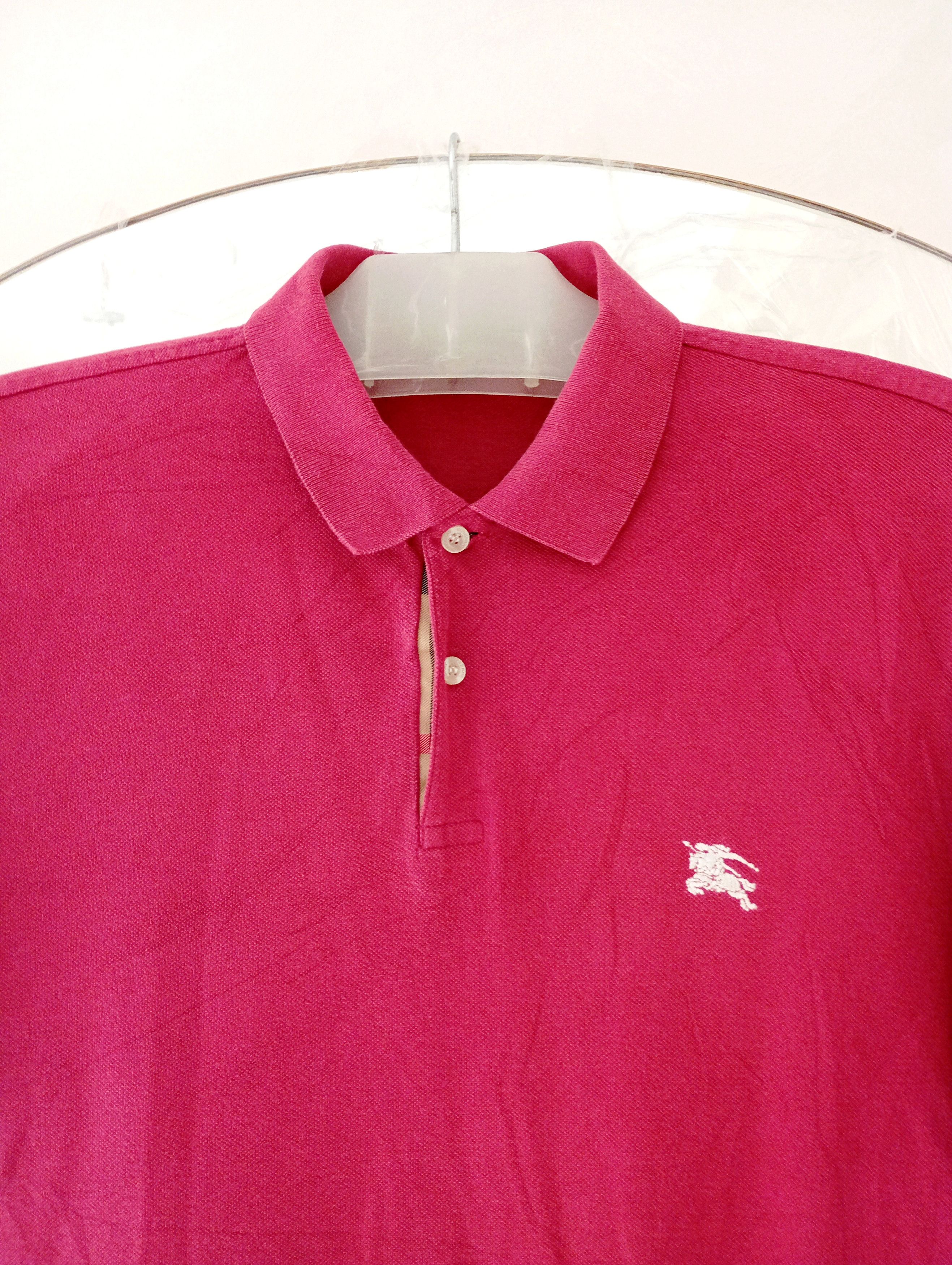 Burberry Burberry Brit Nova Check Vintage Polo Shirt Size US L / EU 52-54 / 3 - 3 Thumbnail