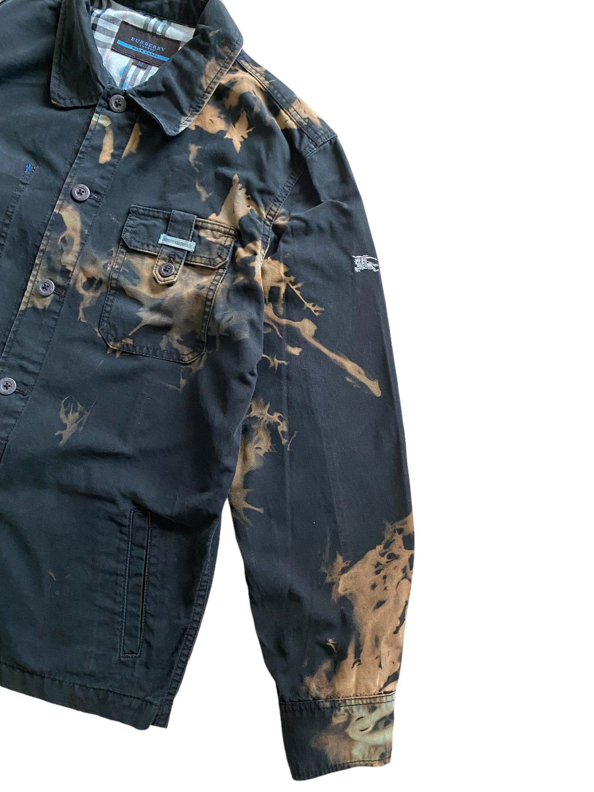 Burberry Vintage Burberry Blue Label Chore Jacket asid wash design Size US M / EU 48-50 / 2 - 7 Thumbnail