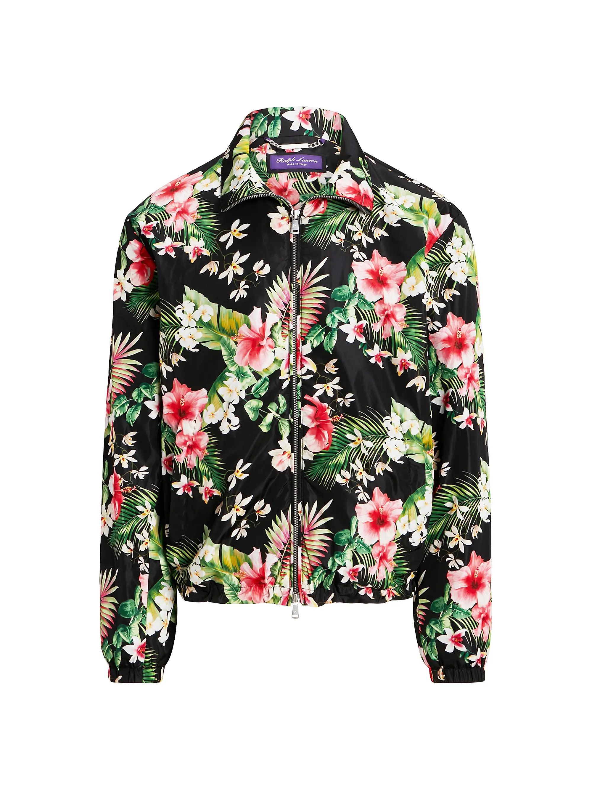 Ralph Lauren Purple Label Kellen Floral Zip-Up Bomber Jacket Size US XL / EU 56 / 4 - 9 Thumbnail