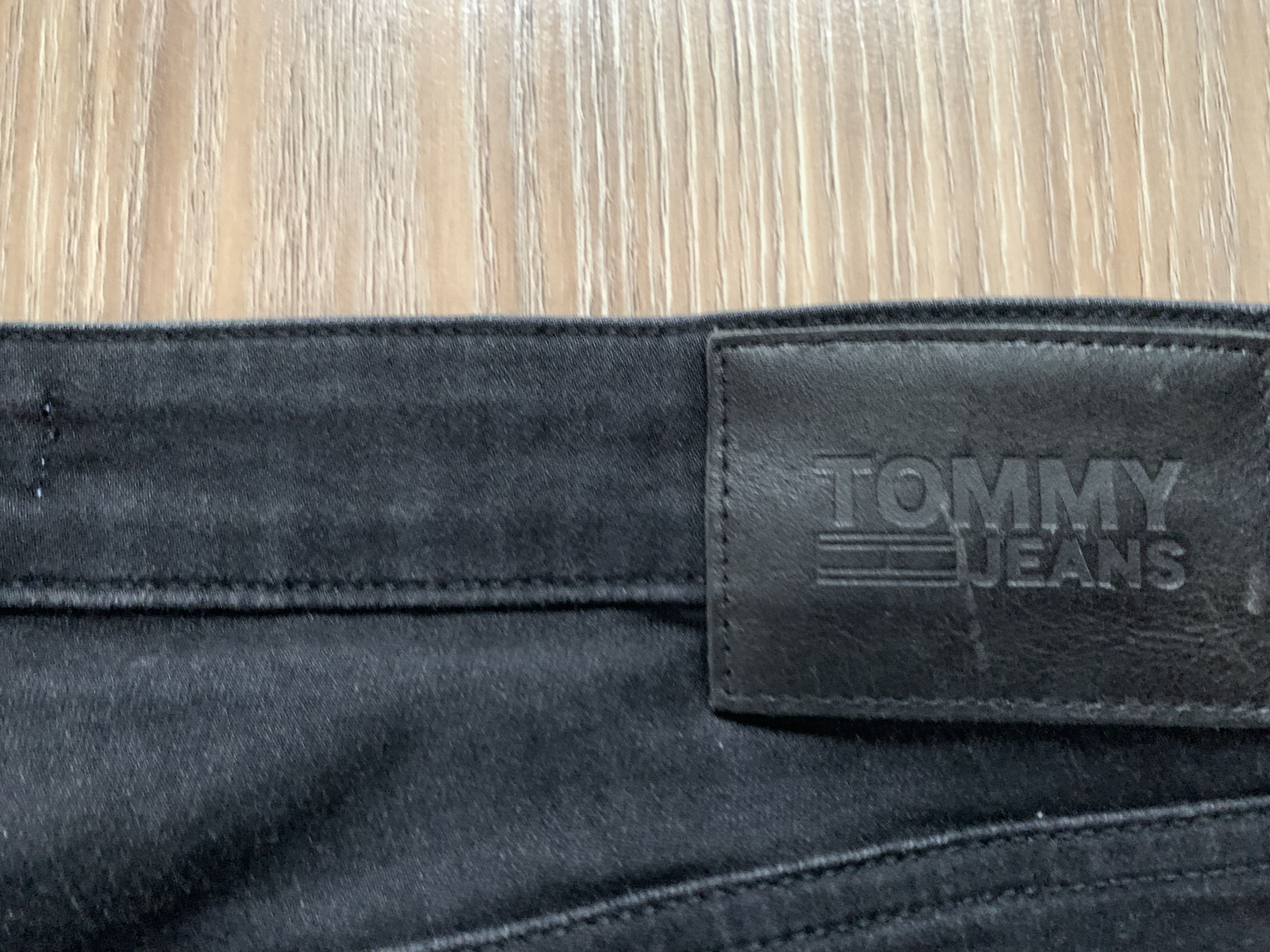 Denime Tommy Hilfiger Scanton Slim Black Stretch Jeans Size US 36 / EU 52 - 6 Thumbnail