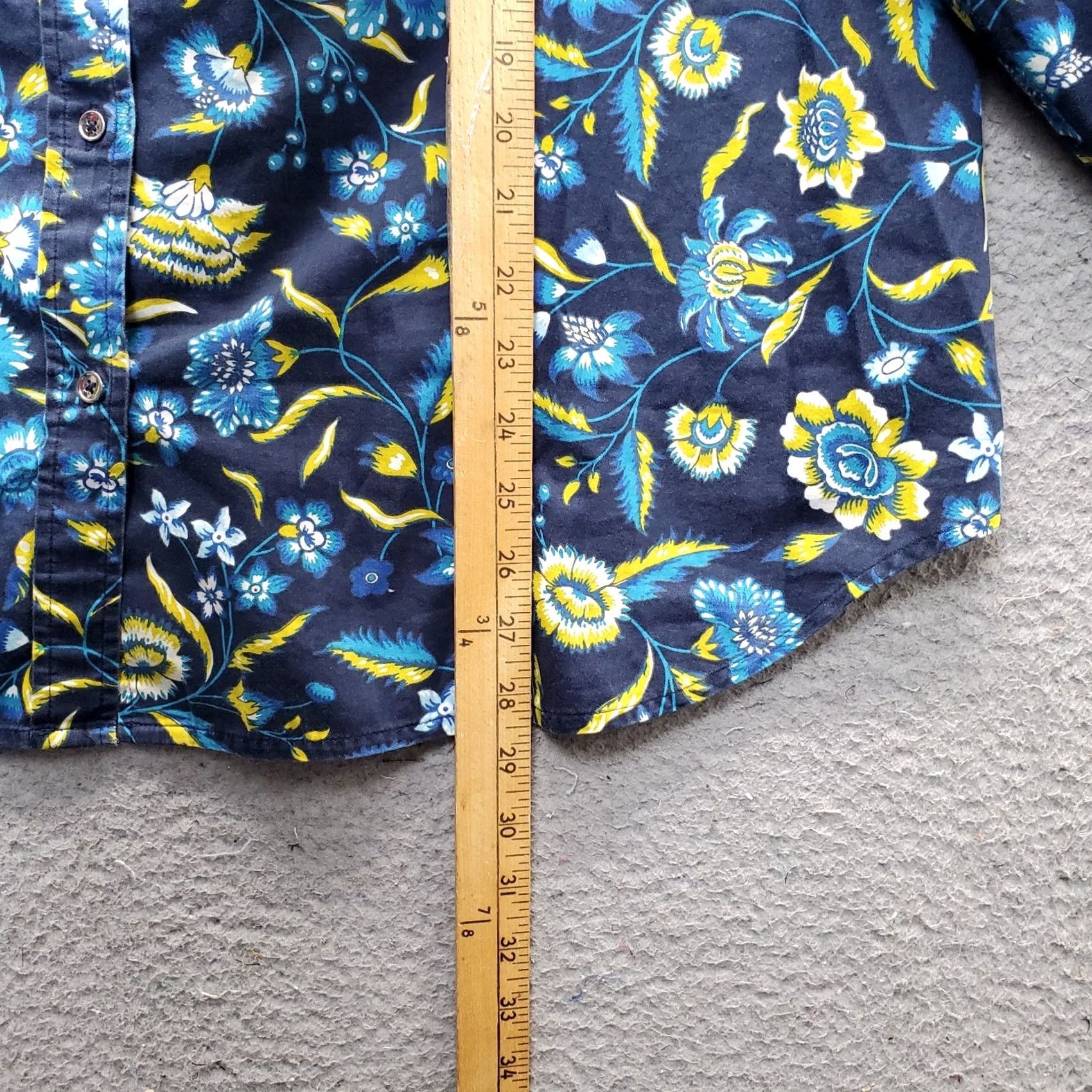 Jones New York Jones New York Casual Shirt Womens 1X Multi Floral Long Sleeve Collared Button Up Womens 1X Multicolor Floral Button-Up Shirt (Casual) Size XL / US 12-14 / IT 48-50 - 3 Thumbnail