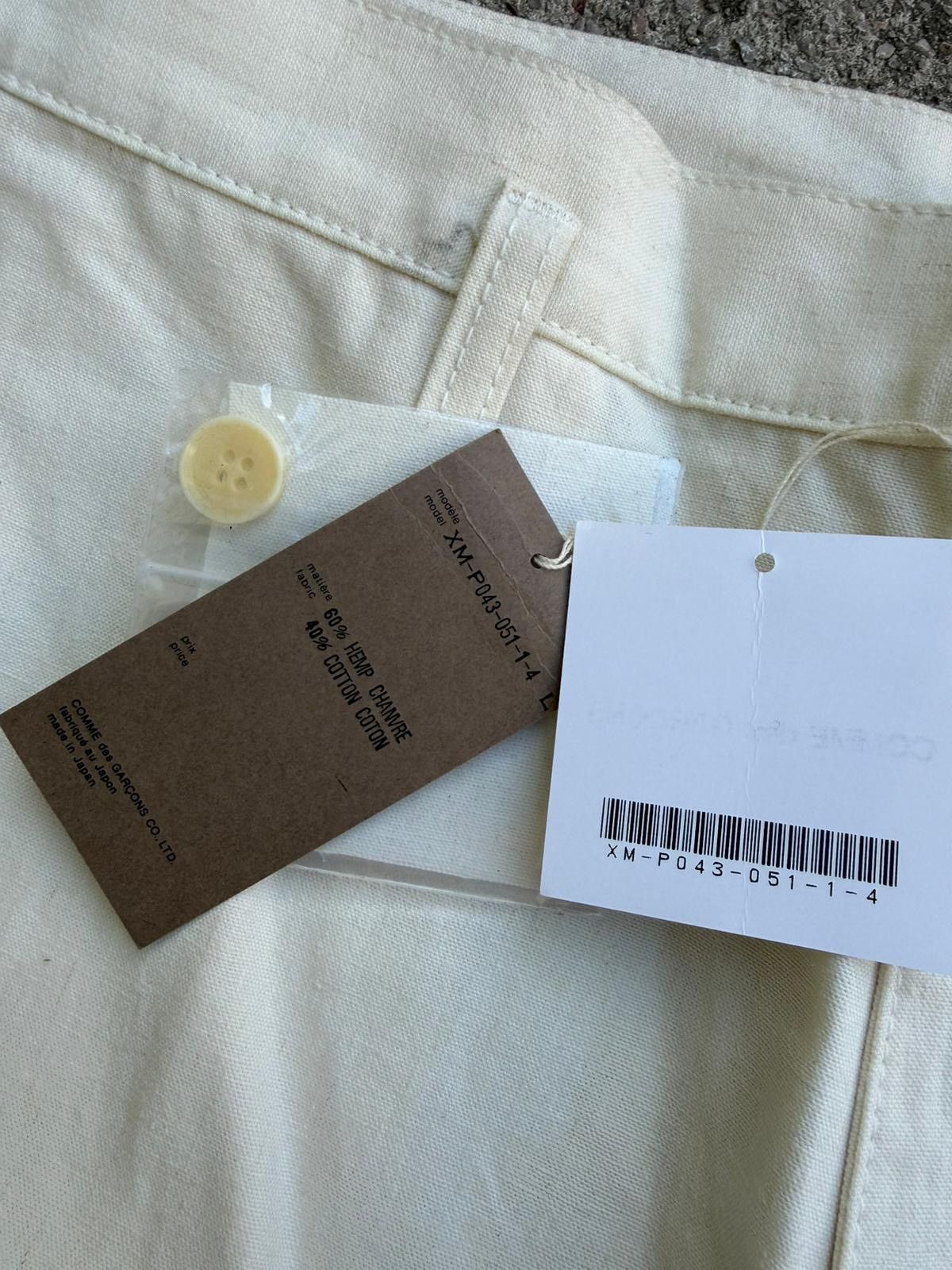 Comme des Garcons Homme Plus Comme des Garçons Homme Plus trousers NWT Size US 34 / EU 50 - 4 Thumbnail