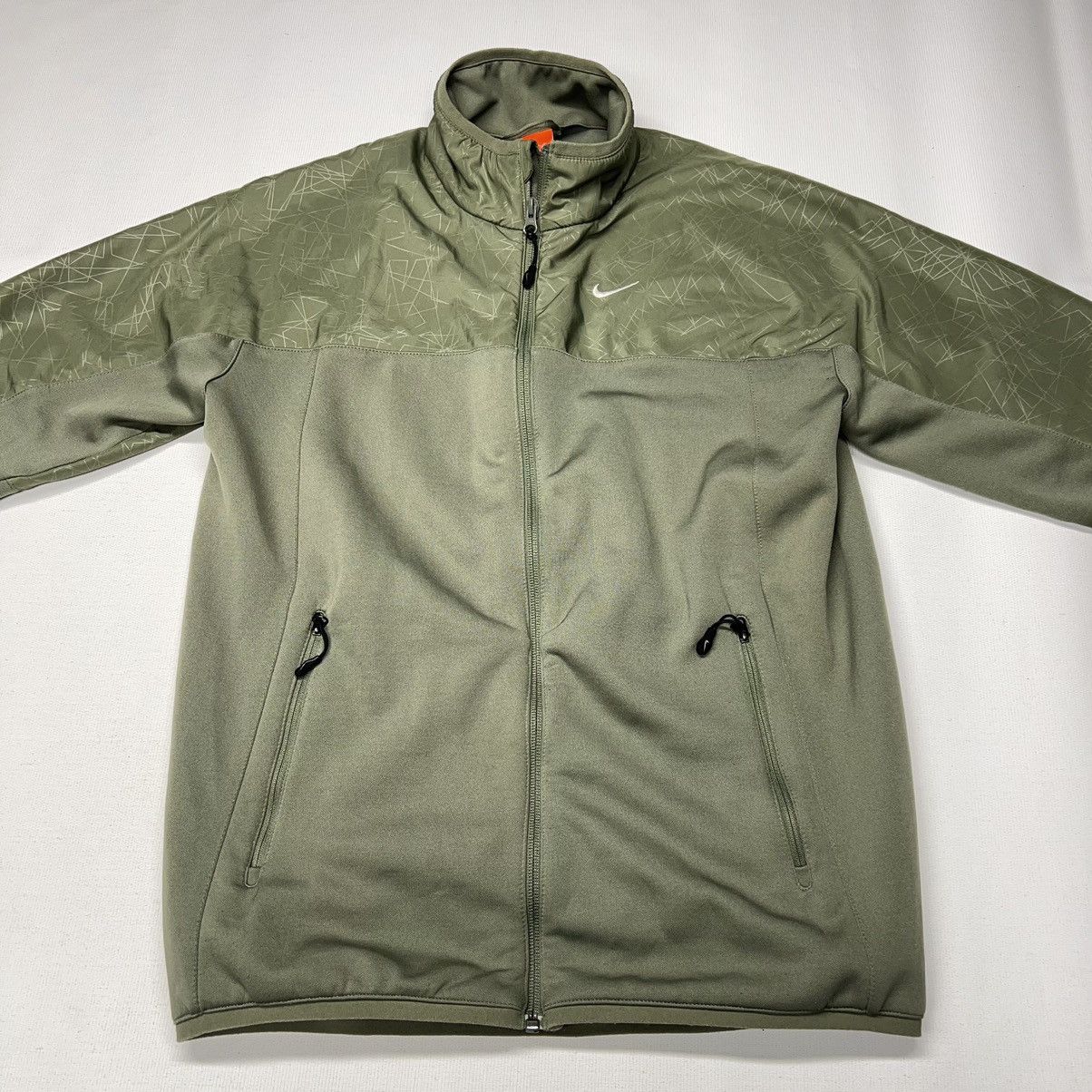 Nike Nike The Athletic Dept Jacket Zip Fleece Olive Green Y2K Size US S / EU 44-46 / 1 - 5 Thumbnail