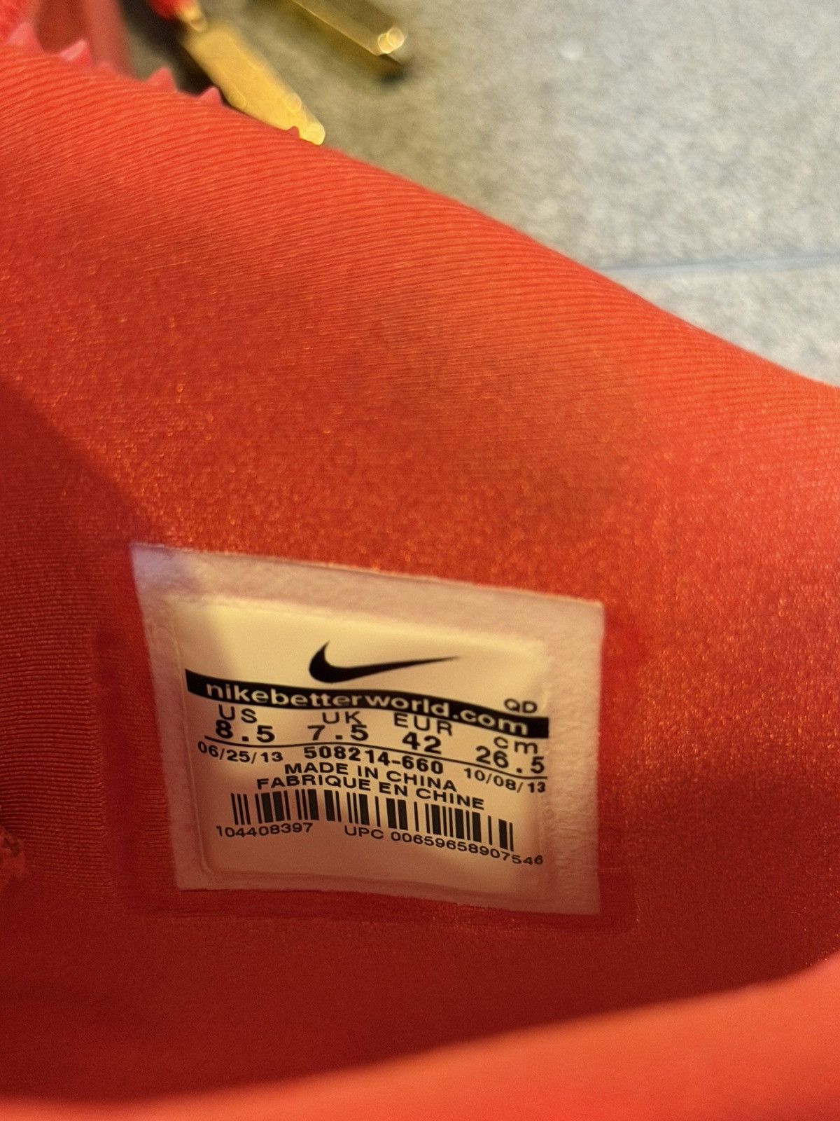 Nike Nike Air Yeezy Red October’s Size US 8.5 / EU 41-42 - 18 Thumbnail