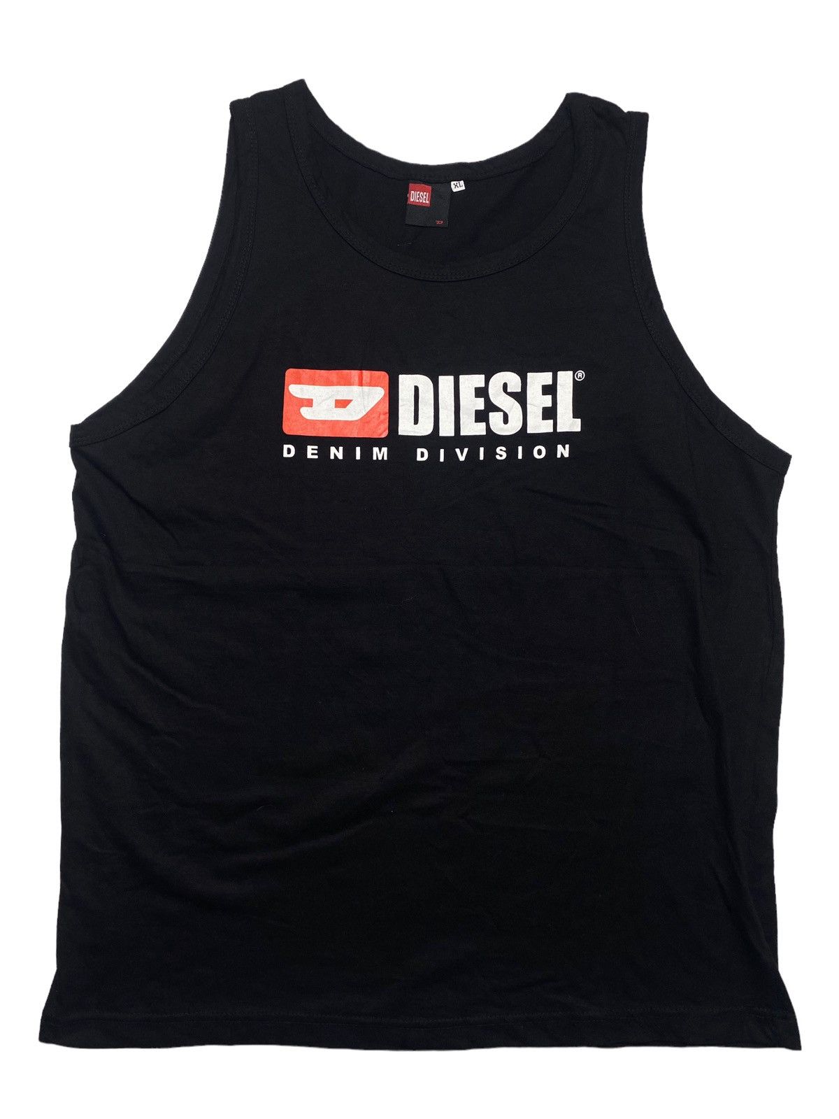 Diesel 2000s Diesel - Diesel Denim Division Tank Top Size US XL / EU 56 / 4 - 1 Thumbnail