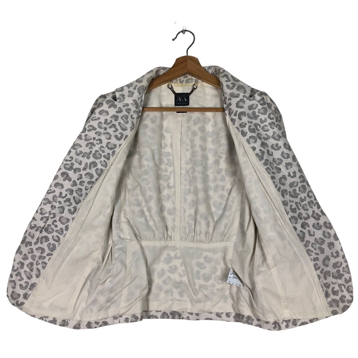 Armani Exchange 🔥Vtg Cropped Jacket Polkadot Full Print Armani Exchange Size US M / EU 48-50 / 2 - 11 Thumbnail