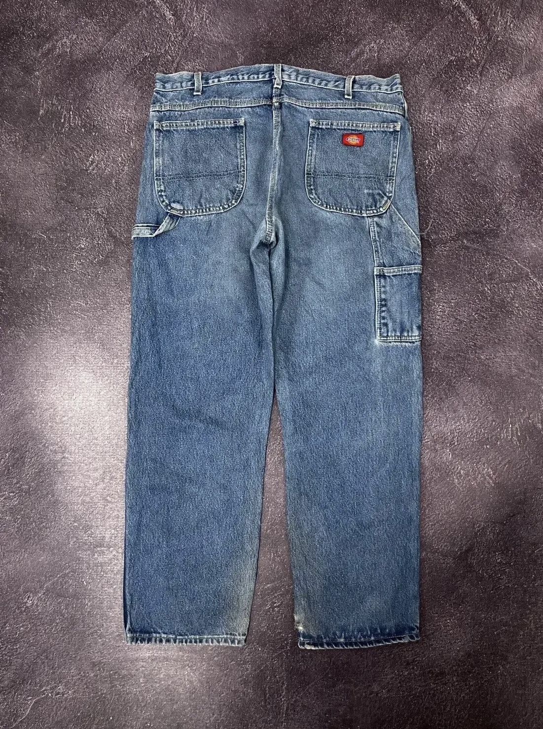 Dickies × Vintage Vintage Dickies Faded Blue American Denim Baggy Jeans Size US 38 / EU 54 - 1 Thumbnail
