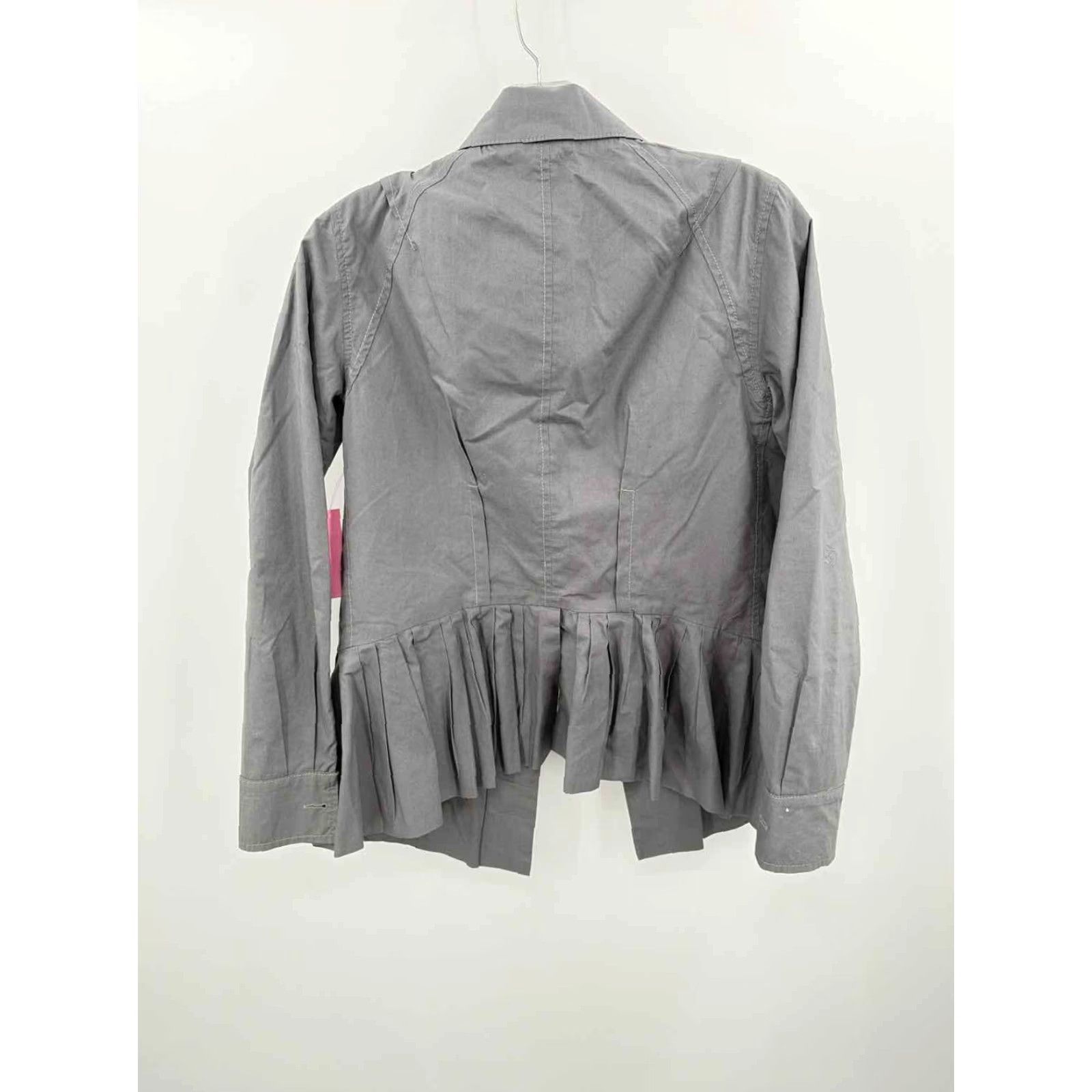 Alberta Ferretti Pre-Owned Philosophy Alberta Ferretti Gray Size 2 Long Sleeve Button Down Size XS / US 0-2 / IT 36-38 - 2 Thumbnail