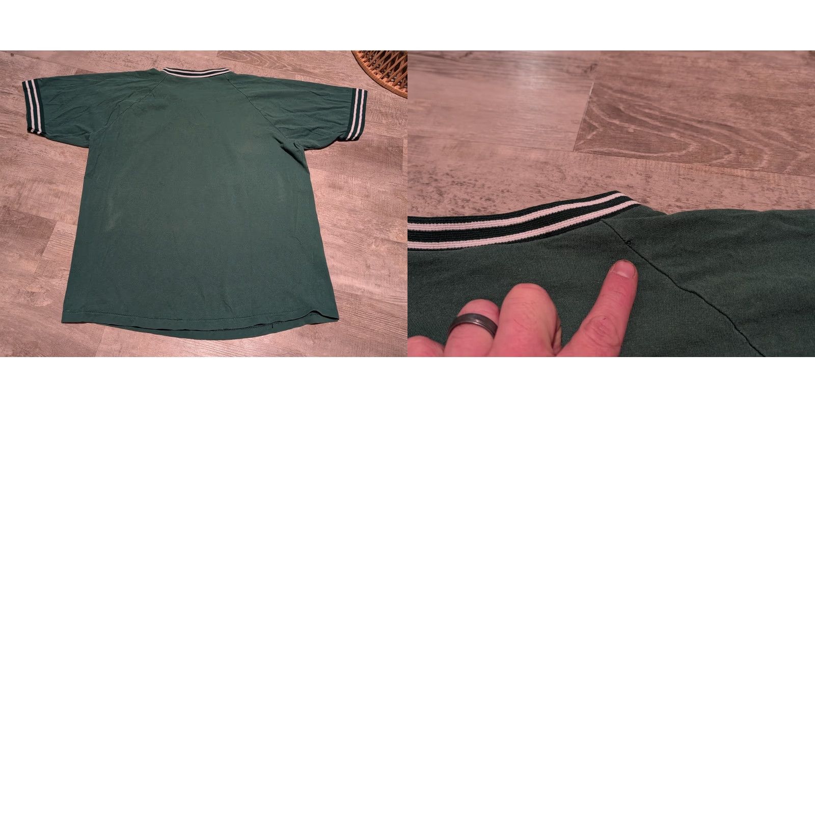 Vintage VINTAGE Bike Athletic Polo Shirt Collared Tee USA Made Green XL 80s Mens Size US XL / EU 56 / 4 - 9 Thumbnail