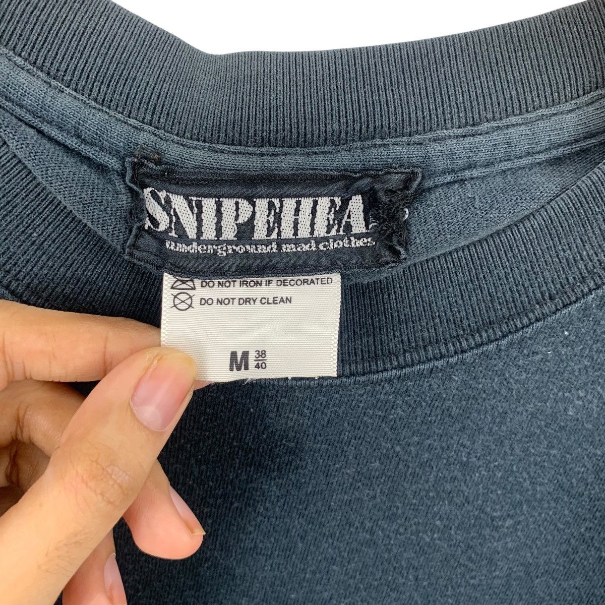 Vintage Vintage SNIPEHEAD UNDERGROUND MAD Japan Shibuya Tee Shirt Size US M / EU 48-50 / 2 - 8 Thumbnail