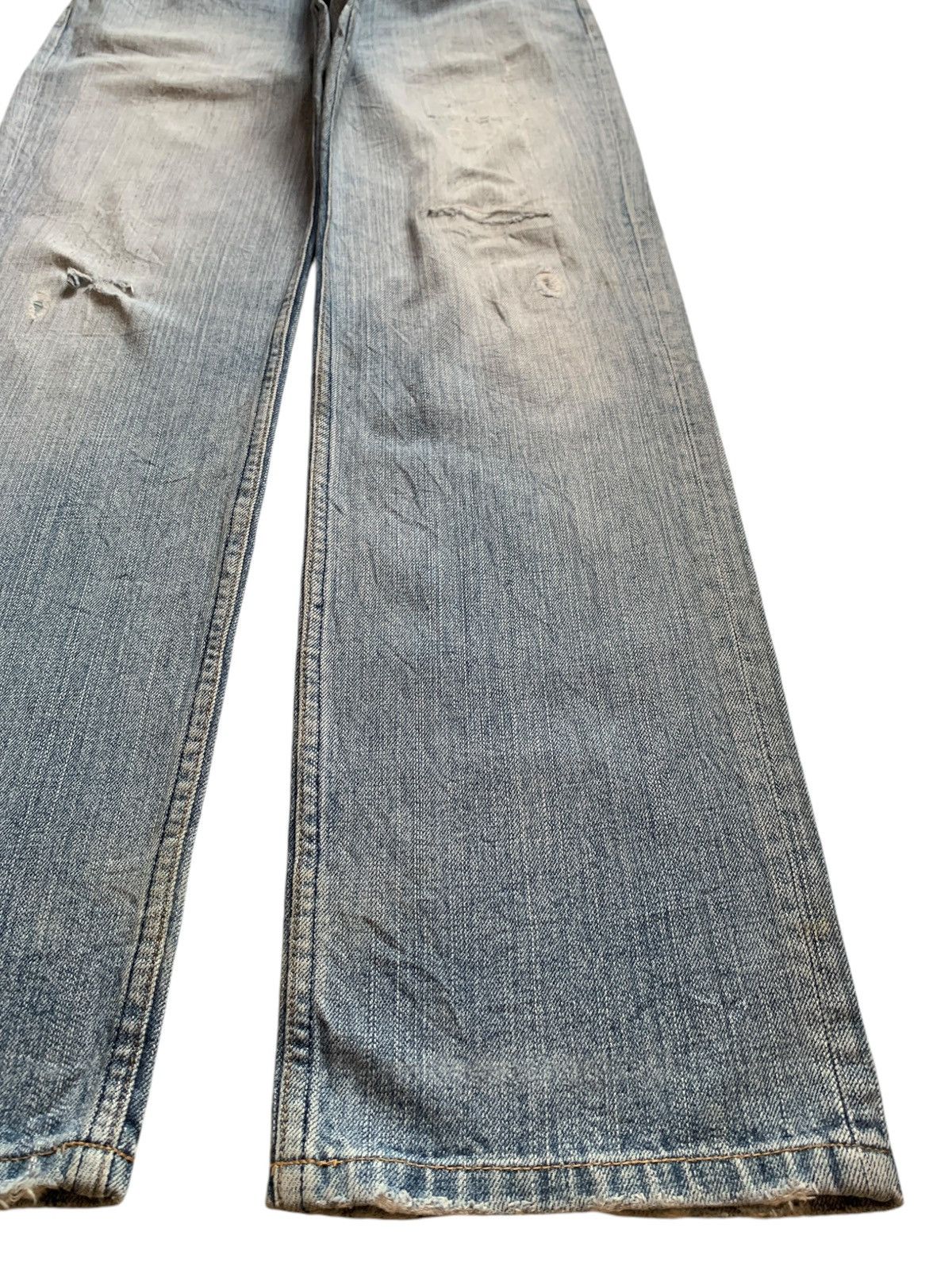 Levi's × Levi's Vintage Clothing Vintage 90s Levis Faded Blue Wash Distressed Baggy Jeans Size US 34 / EU 50 - 7 Thumbnail