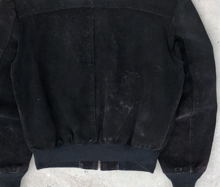 Schott Vintage SCHOTT NYC Suede Leather Bomber Jacket USA 🇺🇸 Size US M / EU 48-50 / 2 - 18 Thumbnail