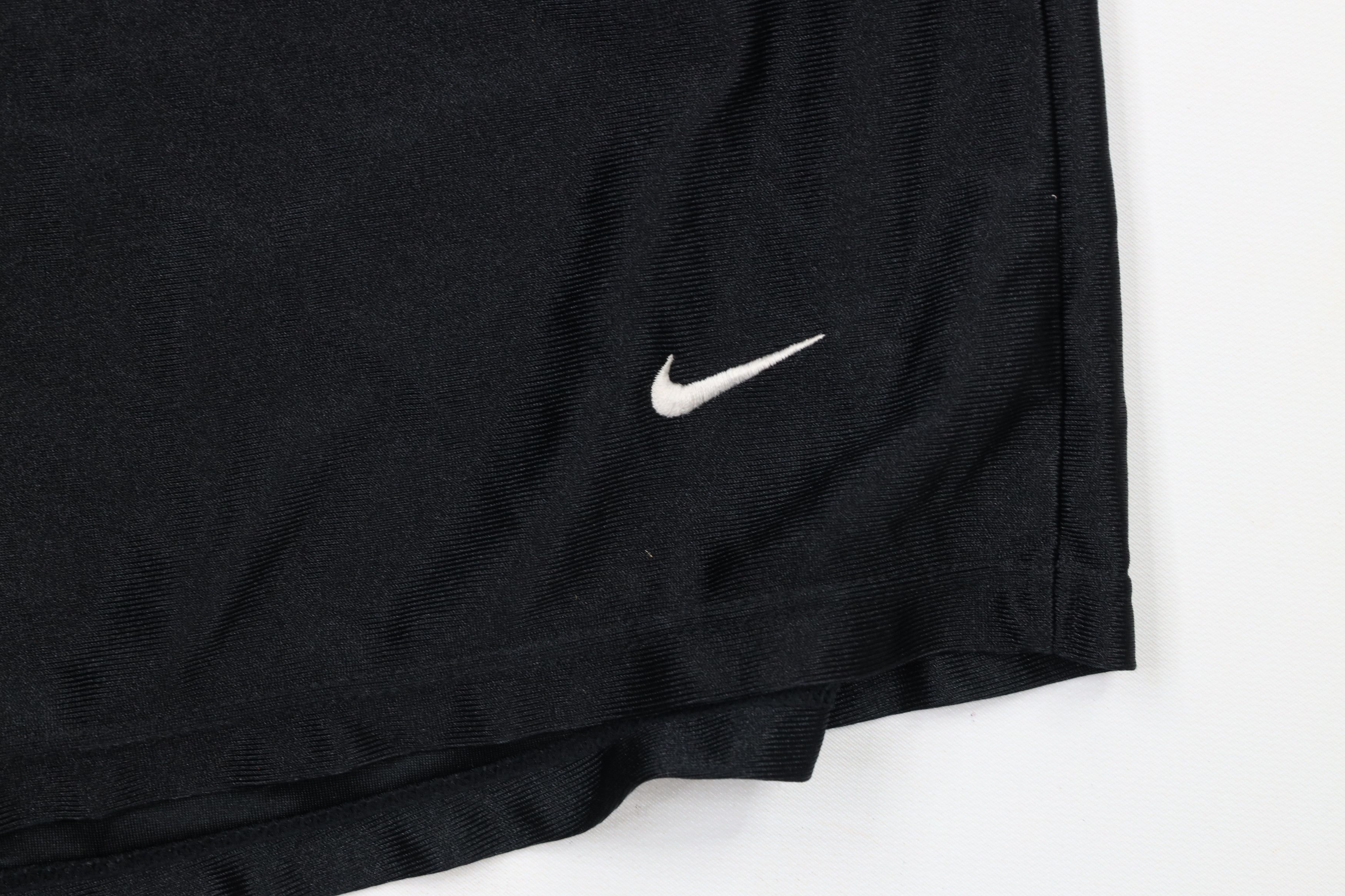 Nike × Vintage Vintage 90s Nike Mini Swoosh Gym Basketball Shorts Black USA Size US 34 / EU 50 - 5 Thumbnail