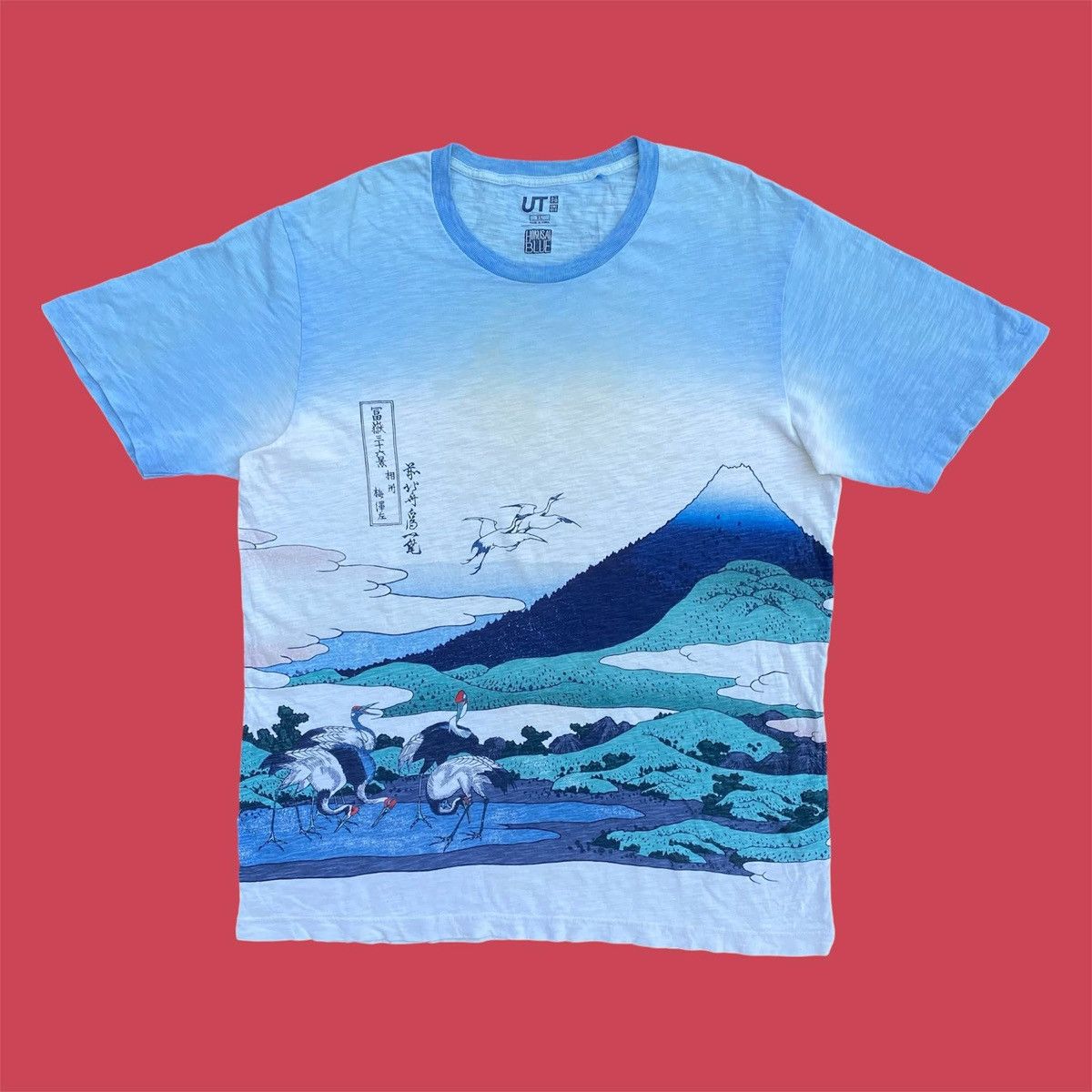 Uniqlo RARE ‼️ Hokusai Blue Size US XL / EU 56 / 4 - 1 Thumbnail