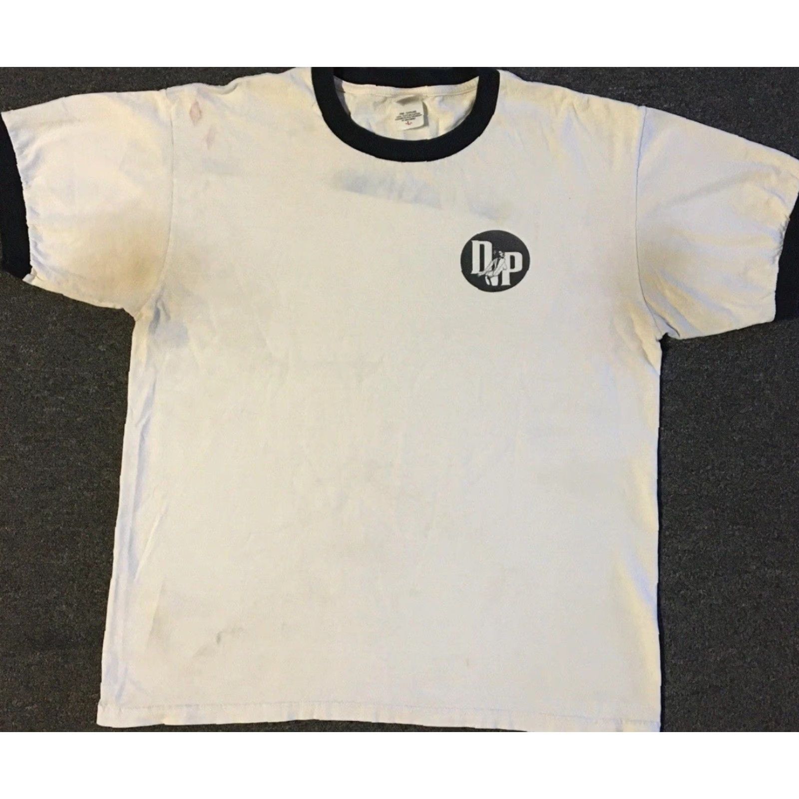 Vintage VINTAGE Dream Palace Strip Club Faded Distressed Ringer Shirt M White 80s Y2K Arizona Mens Size US M / EU 48-50 / 2 - 2 Thumbnail