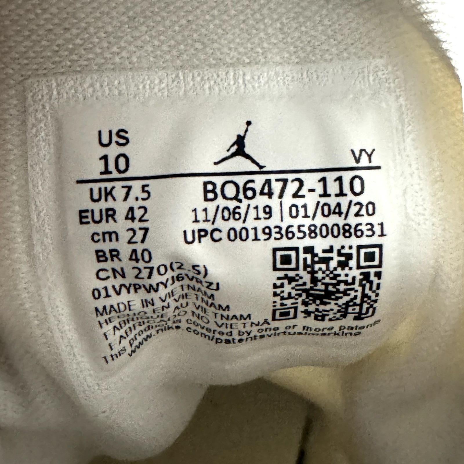 Jordan Brand × Nike Size 10 - Nike Air Jordan 1 Mid White Snakeskin 2020 Size US 10 / IT 40 - 8 Thumbnail