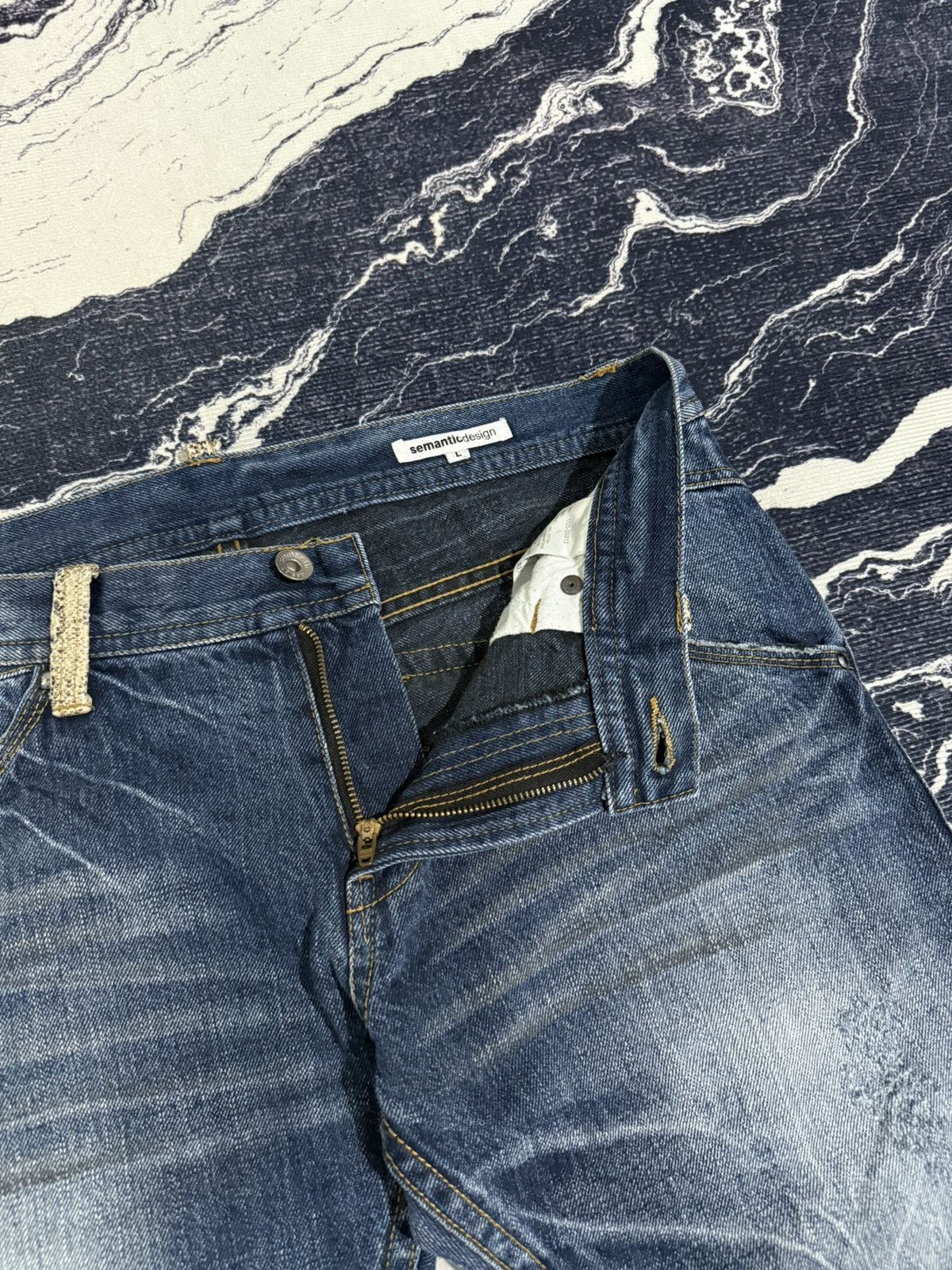 semanticdesign Semantic design snake skin jeans Size US 32 / EU 48 - 14 Thumbnail