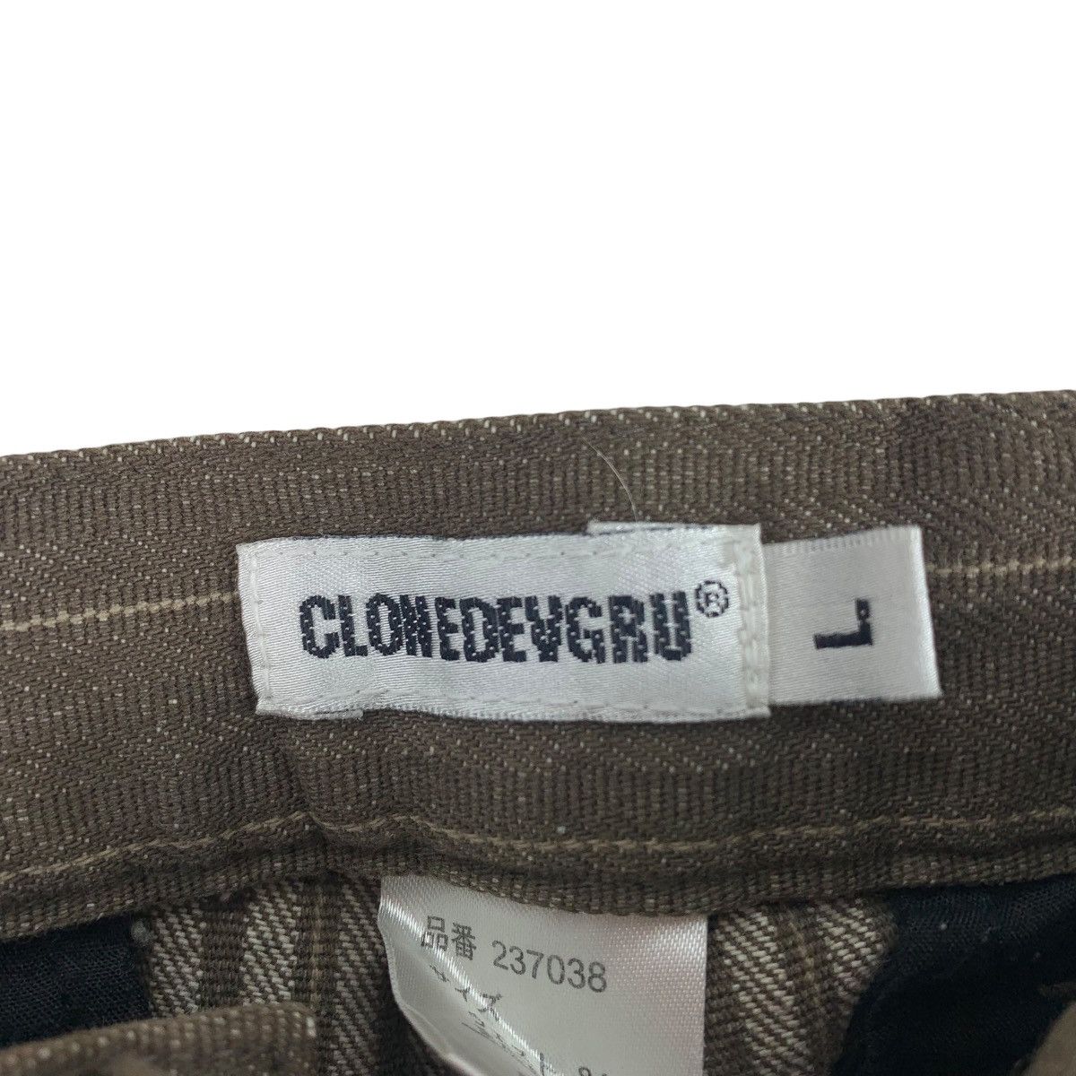Japanese Brand CLONEDEVGRU Japanesebrand stripe design cargo pants Size US 32 / EU 48 - 3 Thumbnail