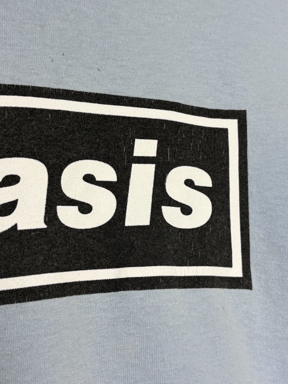 Band Tees Vintage Oasis definitely maybe blue shirt Size US M / EU 48-50 / 2 - 6 Thumbnail