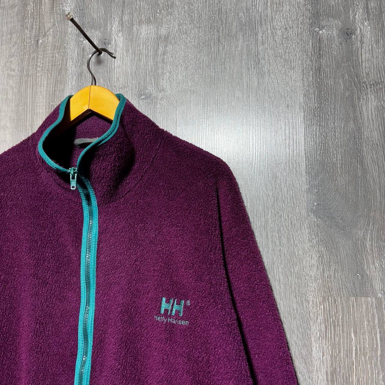 Helly Hansen 90s Helly Hansen Vintage Sherpa Sweater Jacket Y2K Size US XL / EU 56 / 4 - 2 Thumbnail