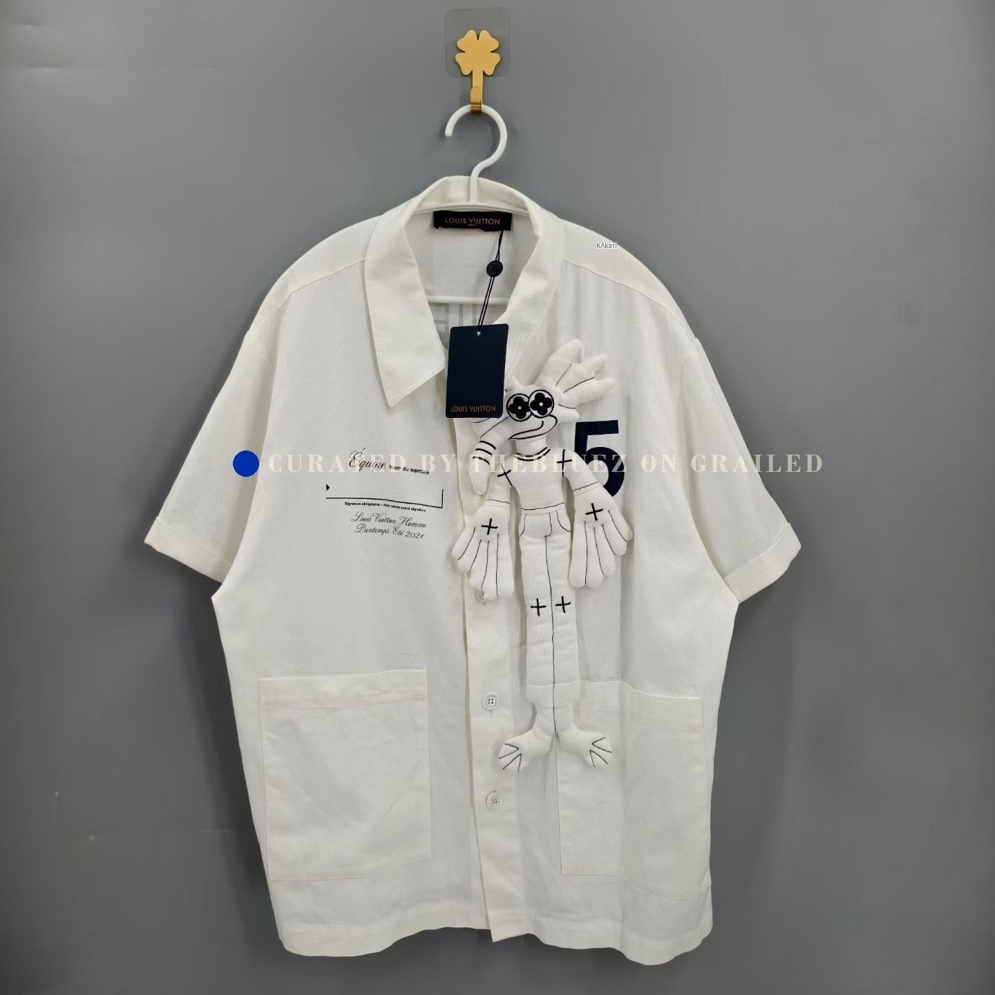 Louis Vuitton Louis Vuitton Asia Limited Doll Paratrooper Shirt Size US M / EU 48-50 / 2 - 1 Thumbnail