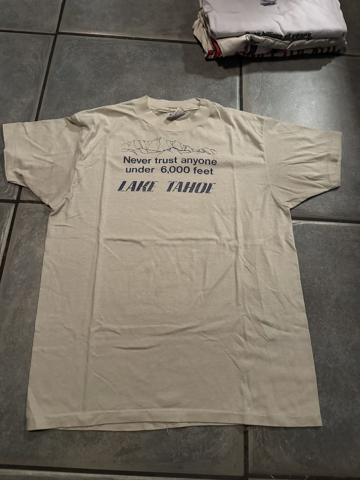 Vintage Vintage Hanes Fifty Fifty tee Size US L / EU 52-54 / 3 - 1 Thumbnail