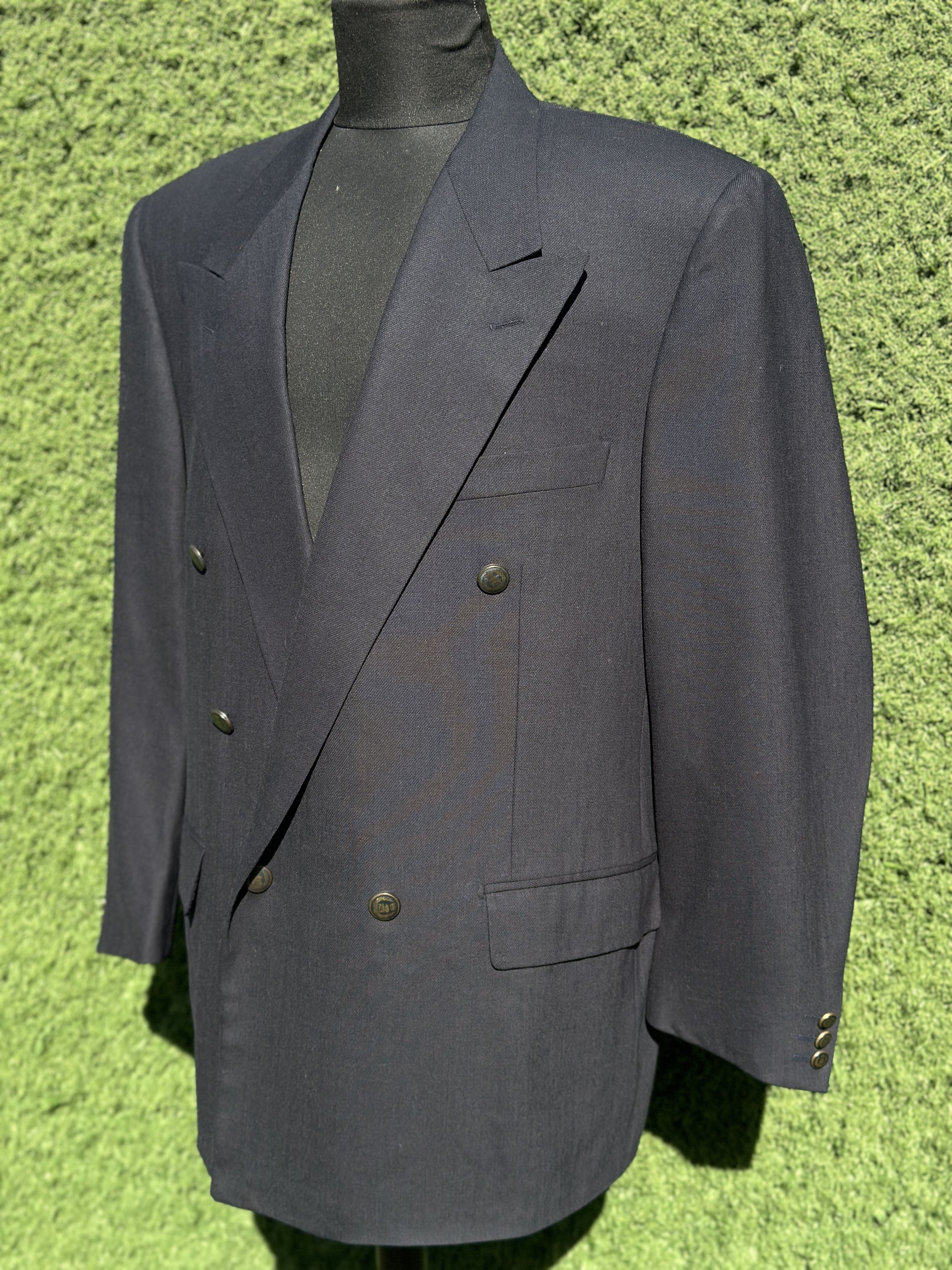 Corneliani Corneliani Italianstyle Double Breasted Blazer IT 54 Drop 8 Size 54R - 10 Thumbnail