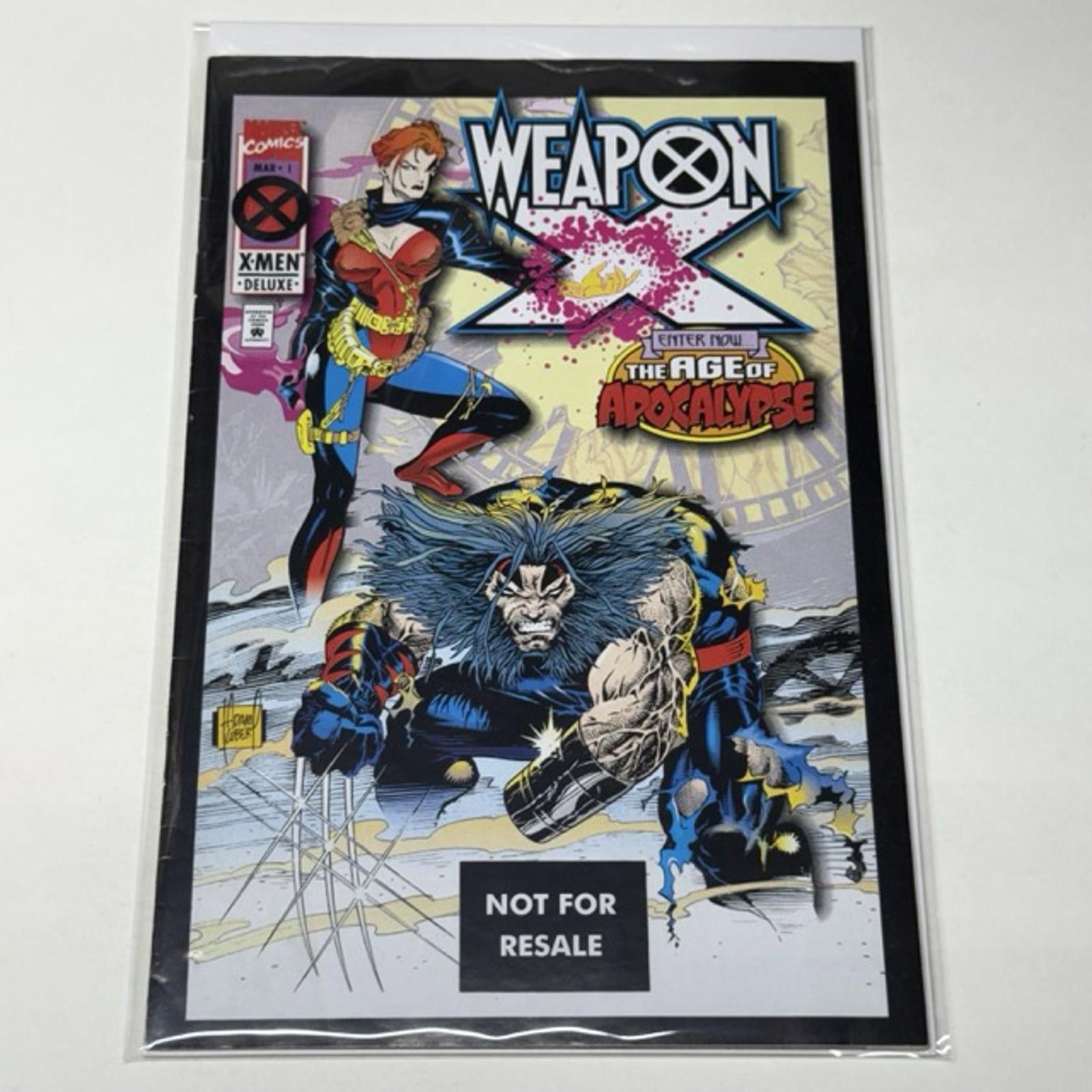 Marvel Comics Weapon X #1 Not for Resale NOV 2005 Age of Apocalypse NM Size ONE SIZE - 1 Thumbnail