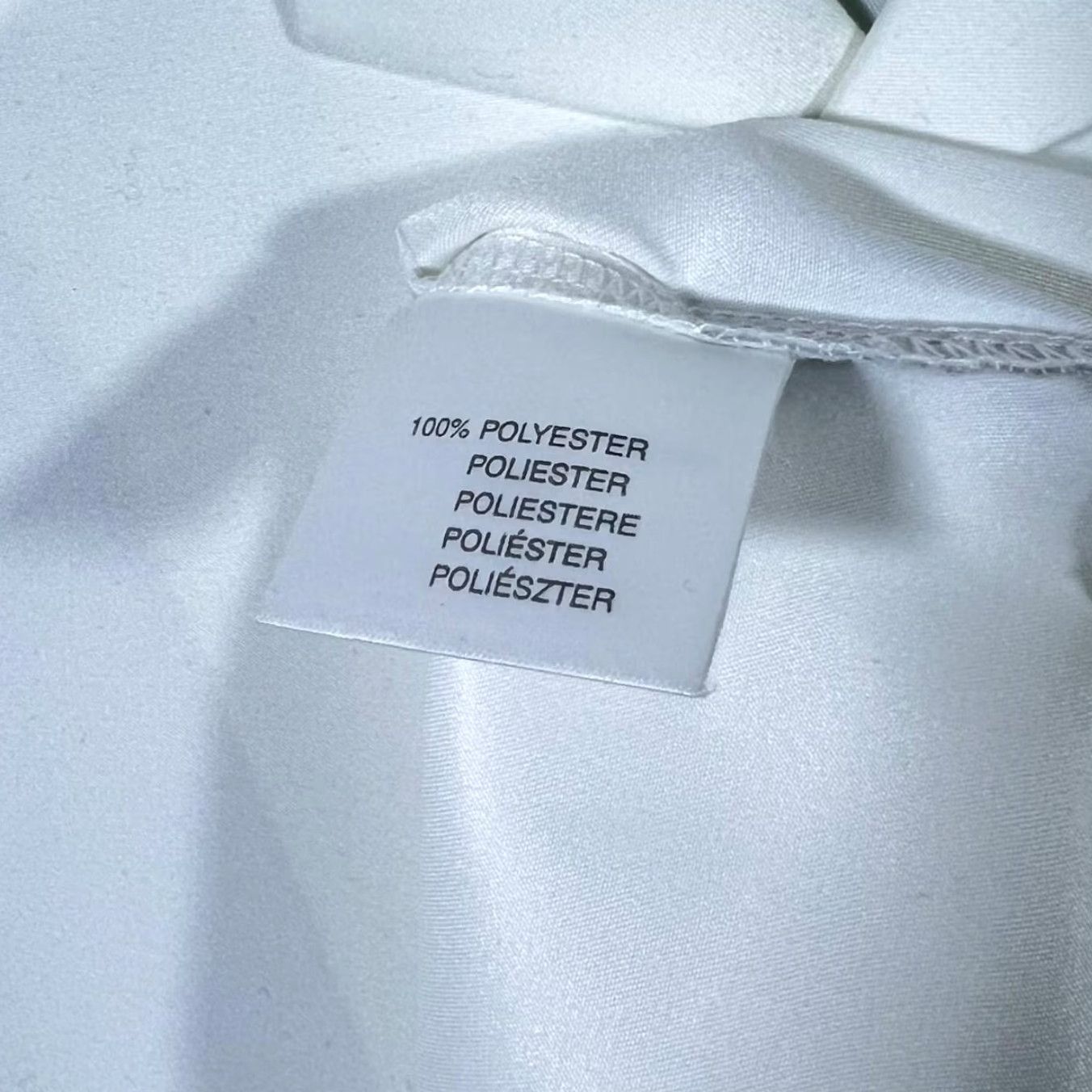 Vintage Clockhouse Embroidered Y2K White Polyester Shirt XL Men's Button-Up Male Size US XL / EU 56 / 4 - 4 Thumbnail