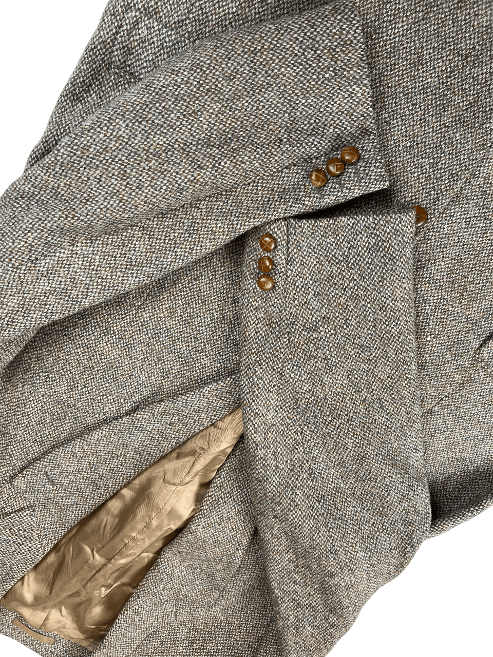 Harris Tweed × Vintage Vintage Harris Tweed Wool Blazer L Size 44R - 3 Thumbnail