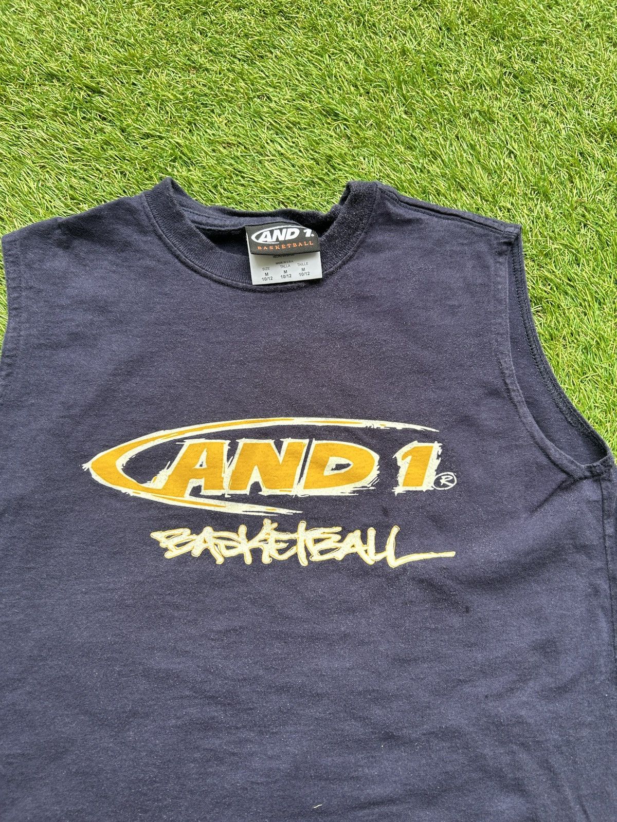 Vintage Vintage 90’s AND1 Basketball Tank Top Size US M / EU 48-50 / 2 - 2 Thumbnail