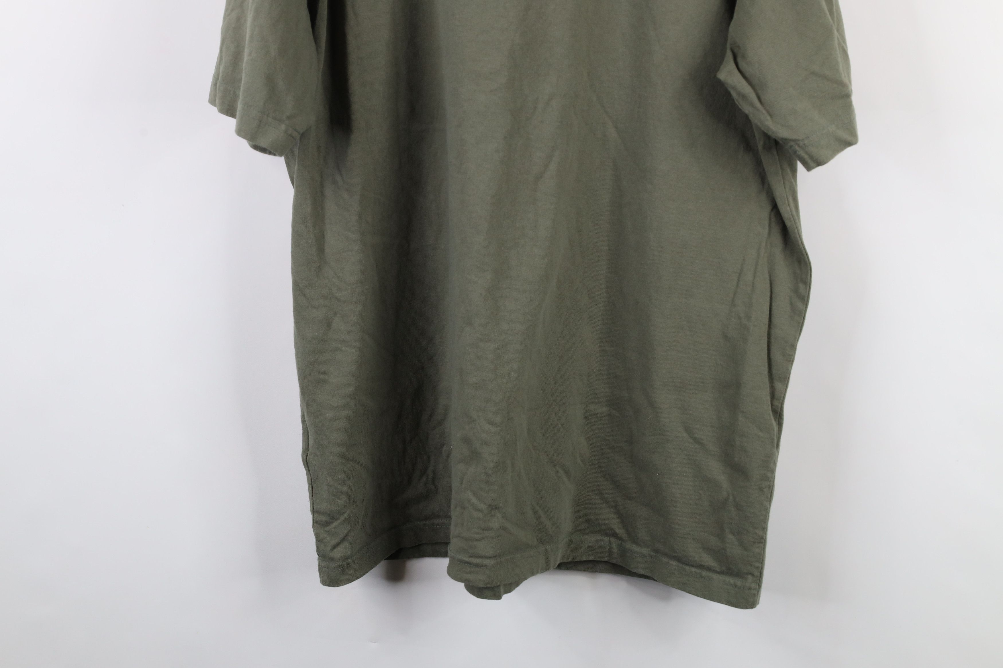 Carhartt × Vintage Vintage Y2K Carhartt Loose Fit Pocket T-Shirt Olive Green Size US L / EU 52-54 / 3 - 11 Thumbnail