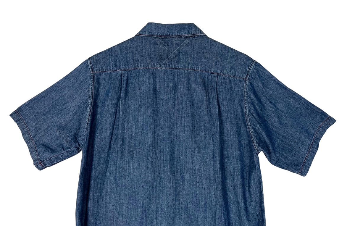 White Mountaineering White Mountaineering Blue Snap Button Denim Shirt Size US M / EU 48-50 / 2 - 9 Thumbnail